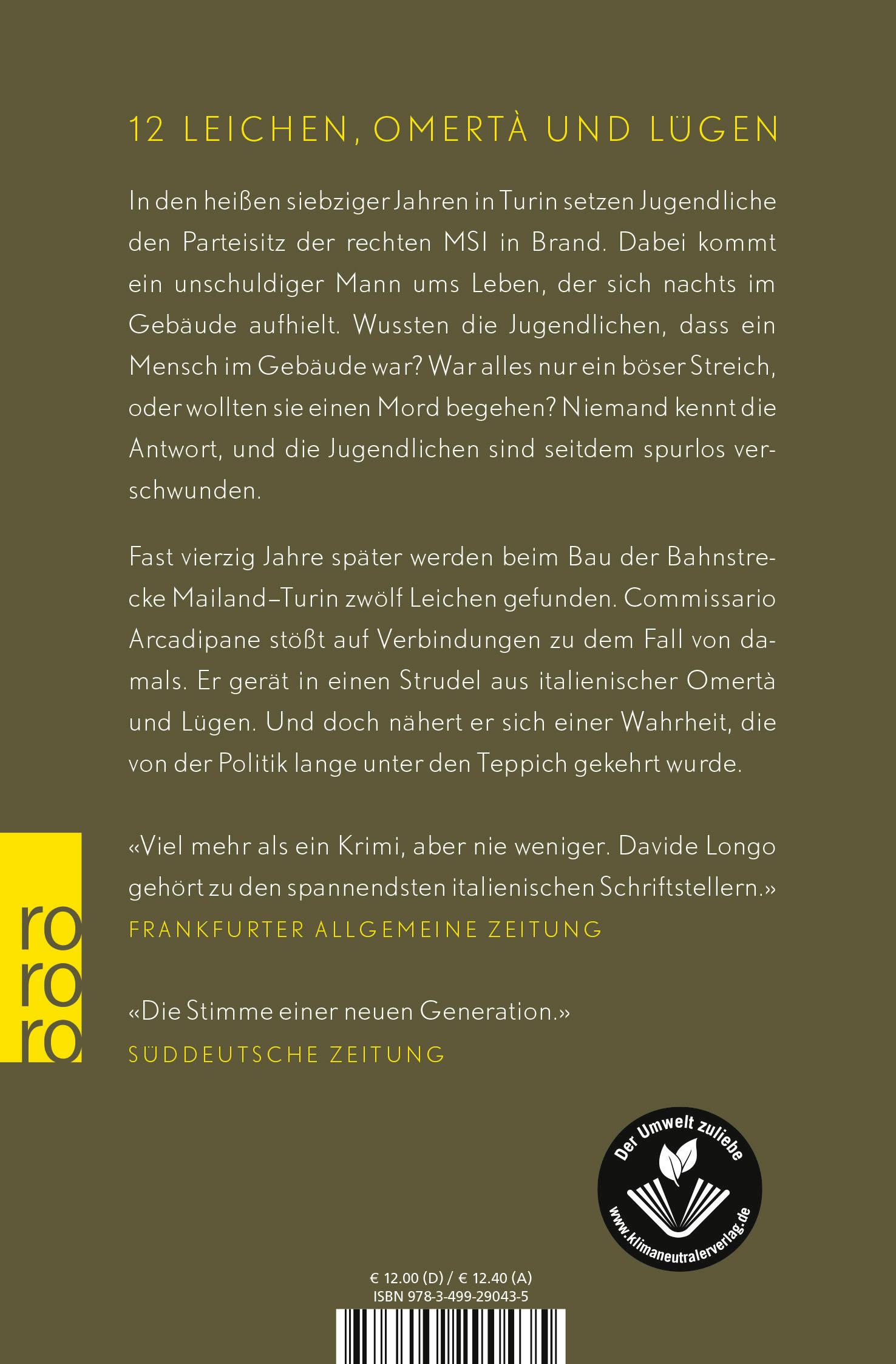Rückseitencover Die jungen Bestien