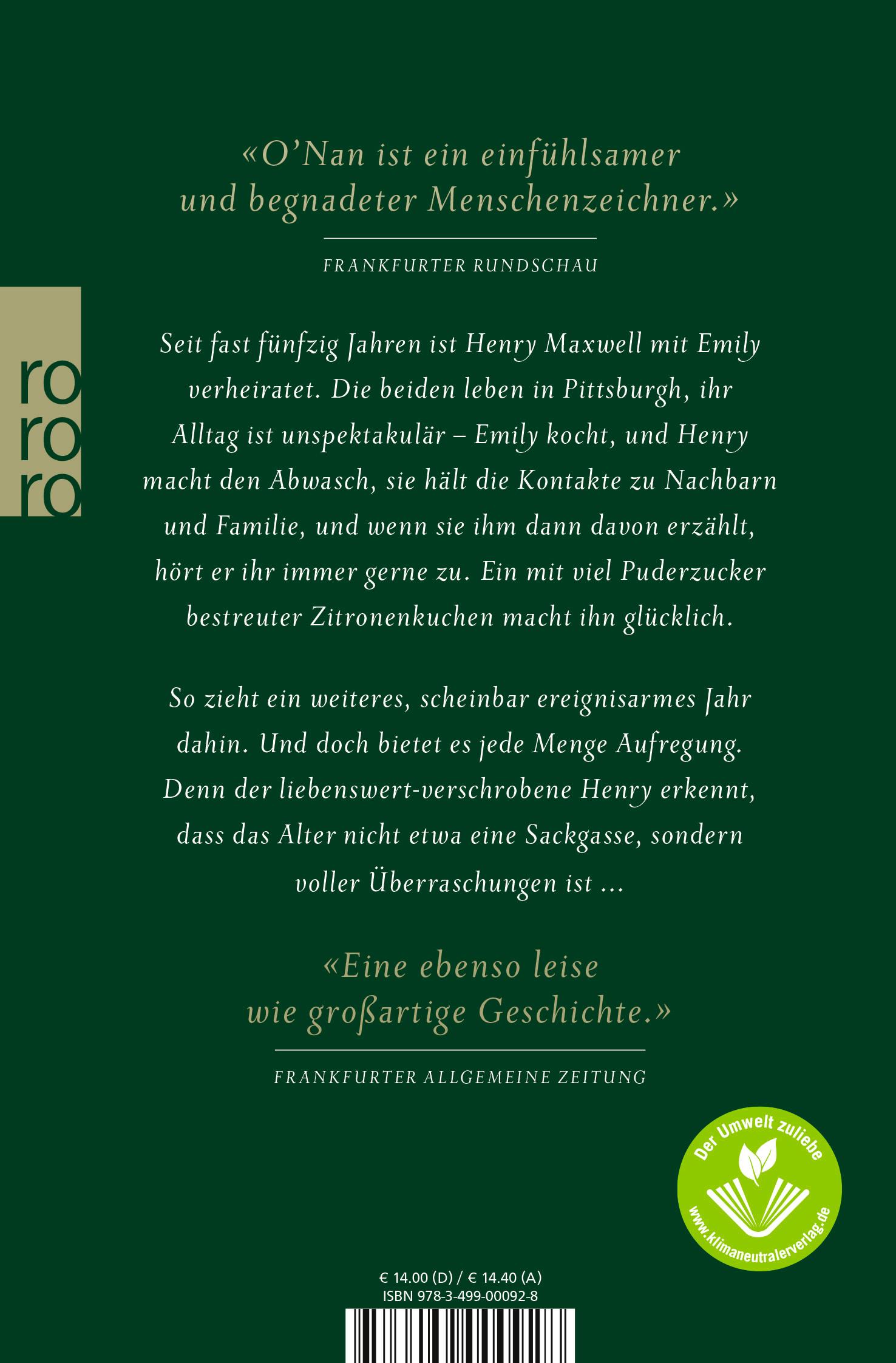 Rückseitencover Henry persönlich