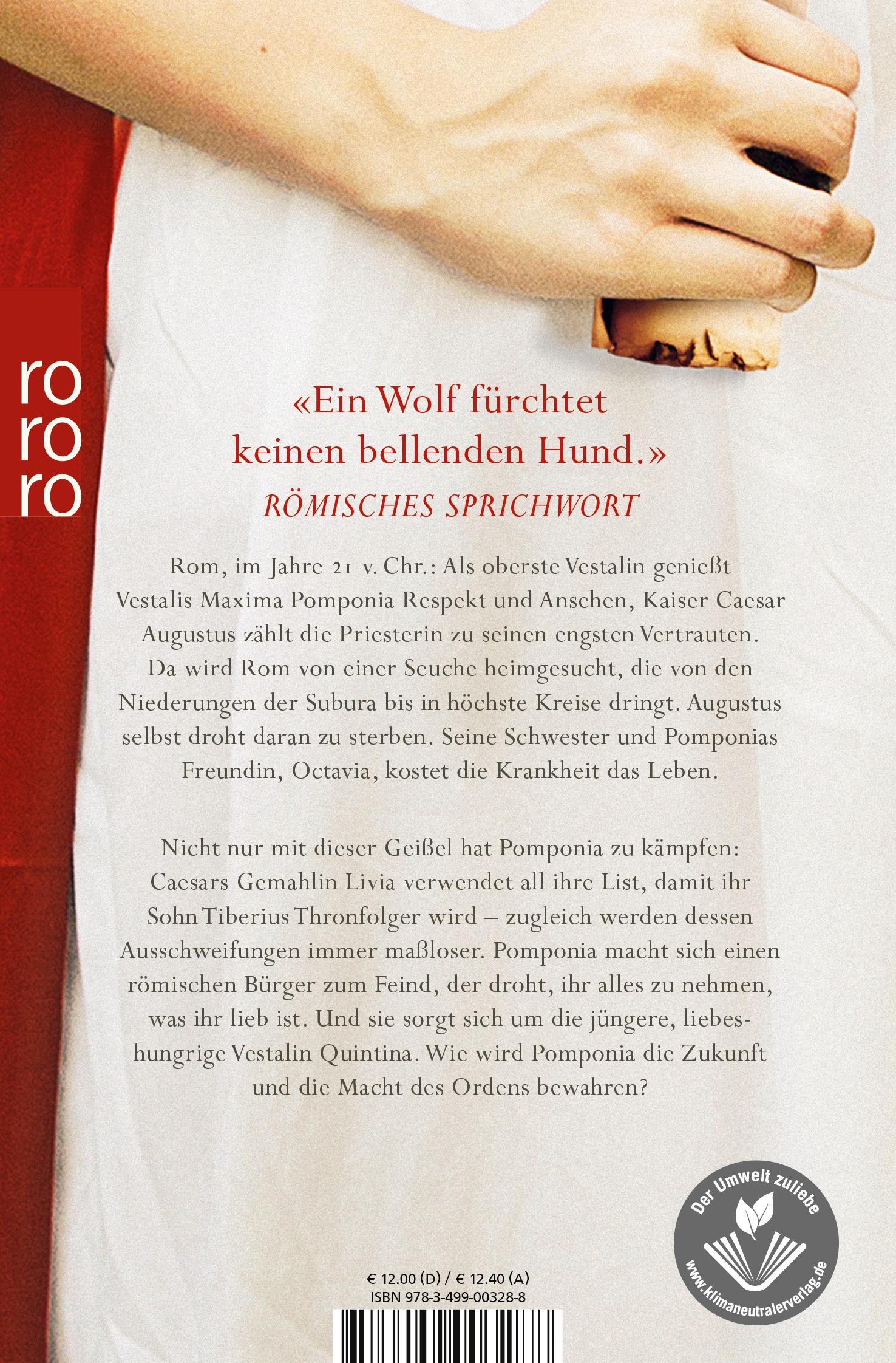 Rückseitencover Die Töchter Roms: Wolfszeit