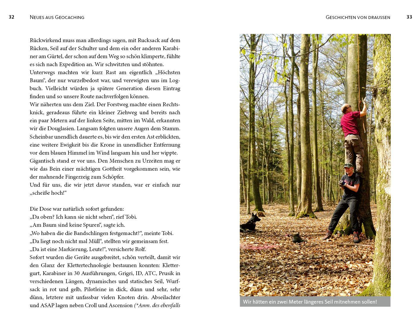 Beispielinhalt (Bild) Neues aus Geocaching