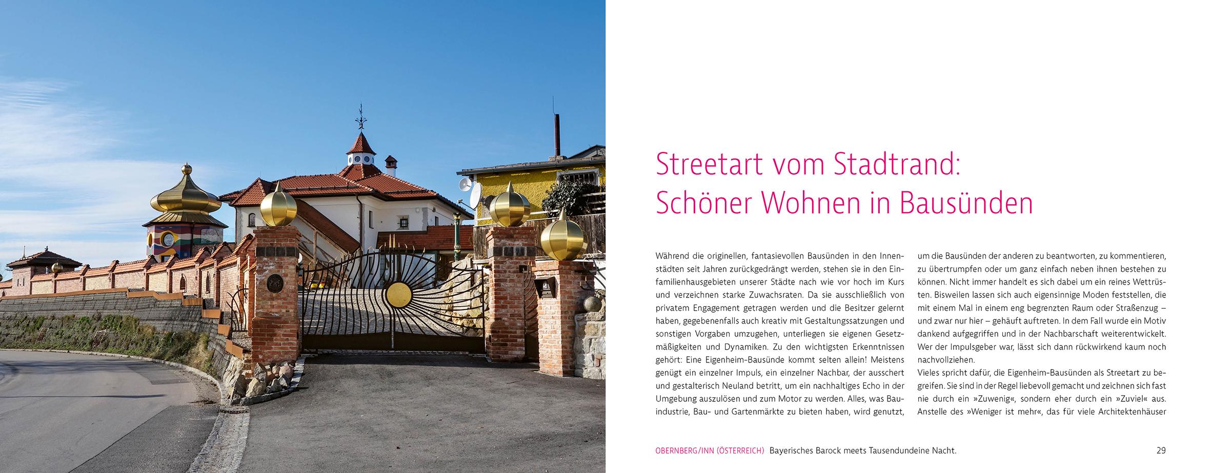 Beispielinhalt (Bild) Eigenwillige Eigenheime