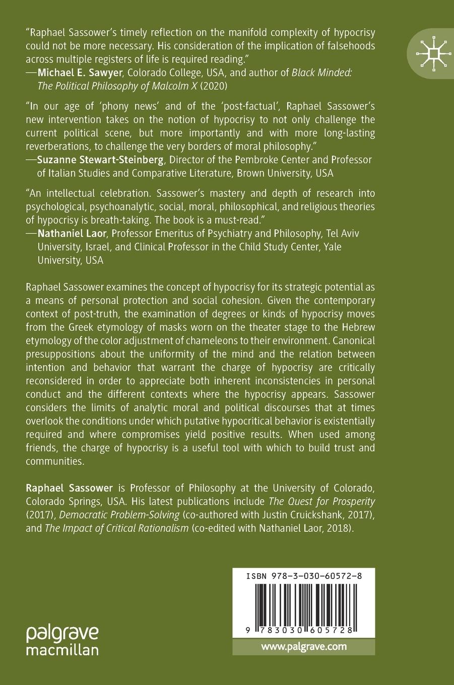 Rückseitencover The Specter of Hypocrisy