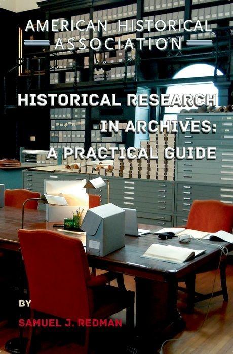 Vorderes Coverbild Historical Research in Archives