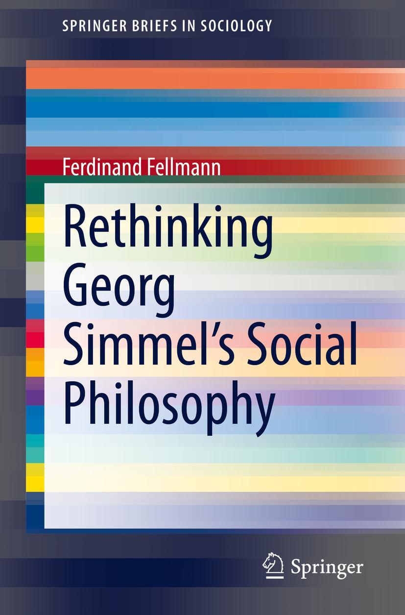 Vorderes Coverbild Rethinking Georg Simmel's Social Philosophy