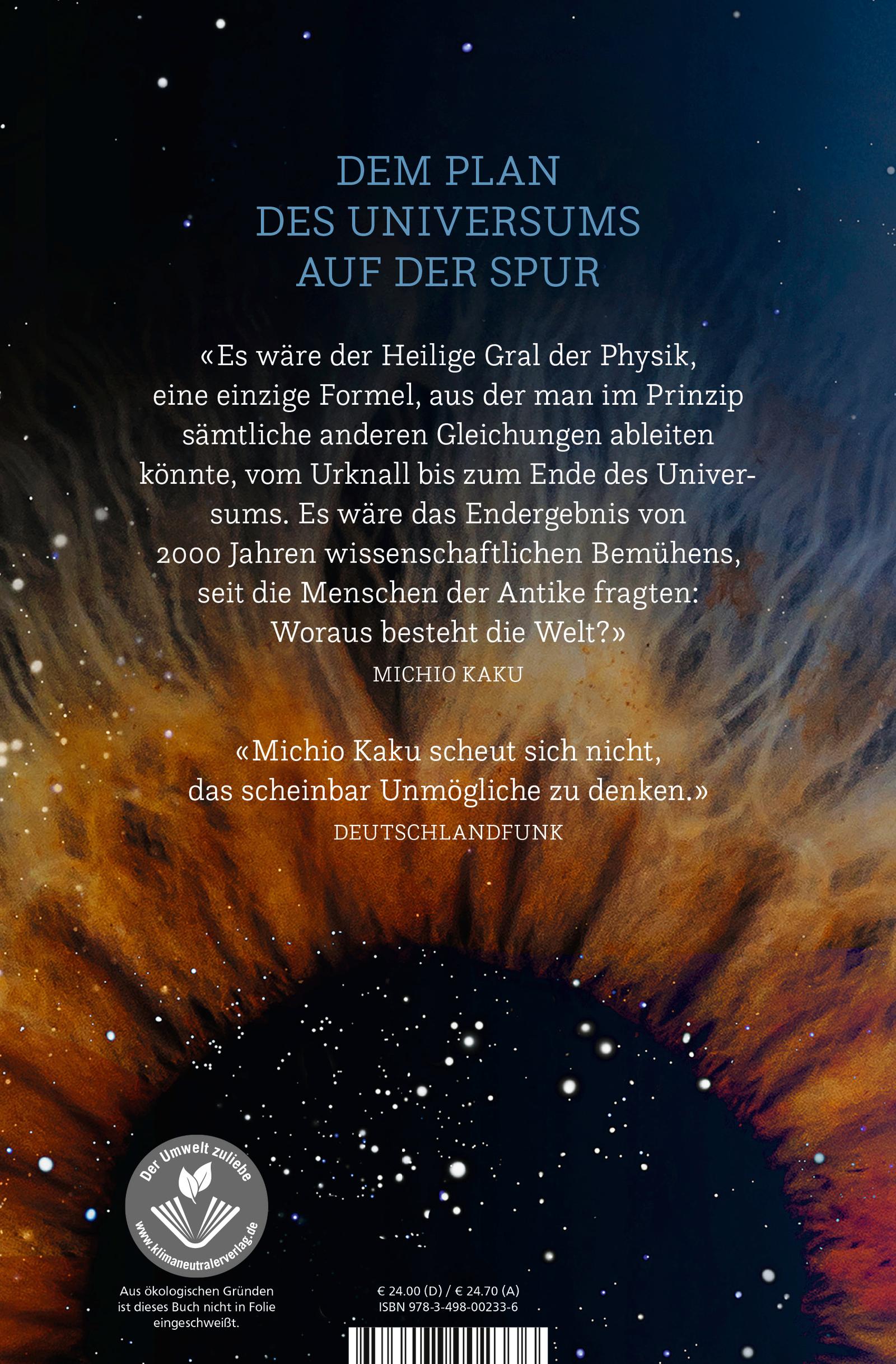 Rückseitencover Die Gottes-Formel