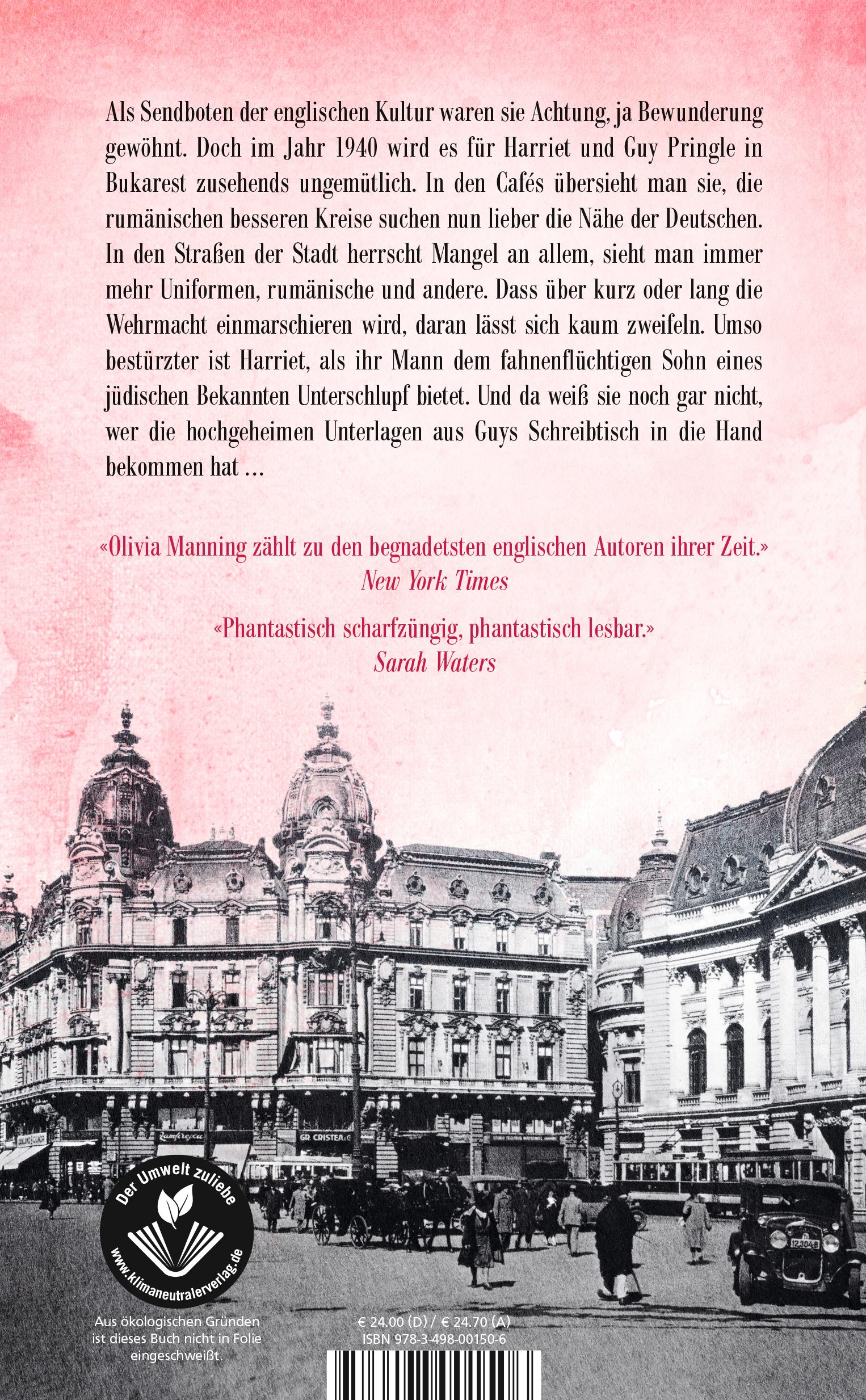 Rückseitencover Die gefallene Stadt