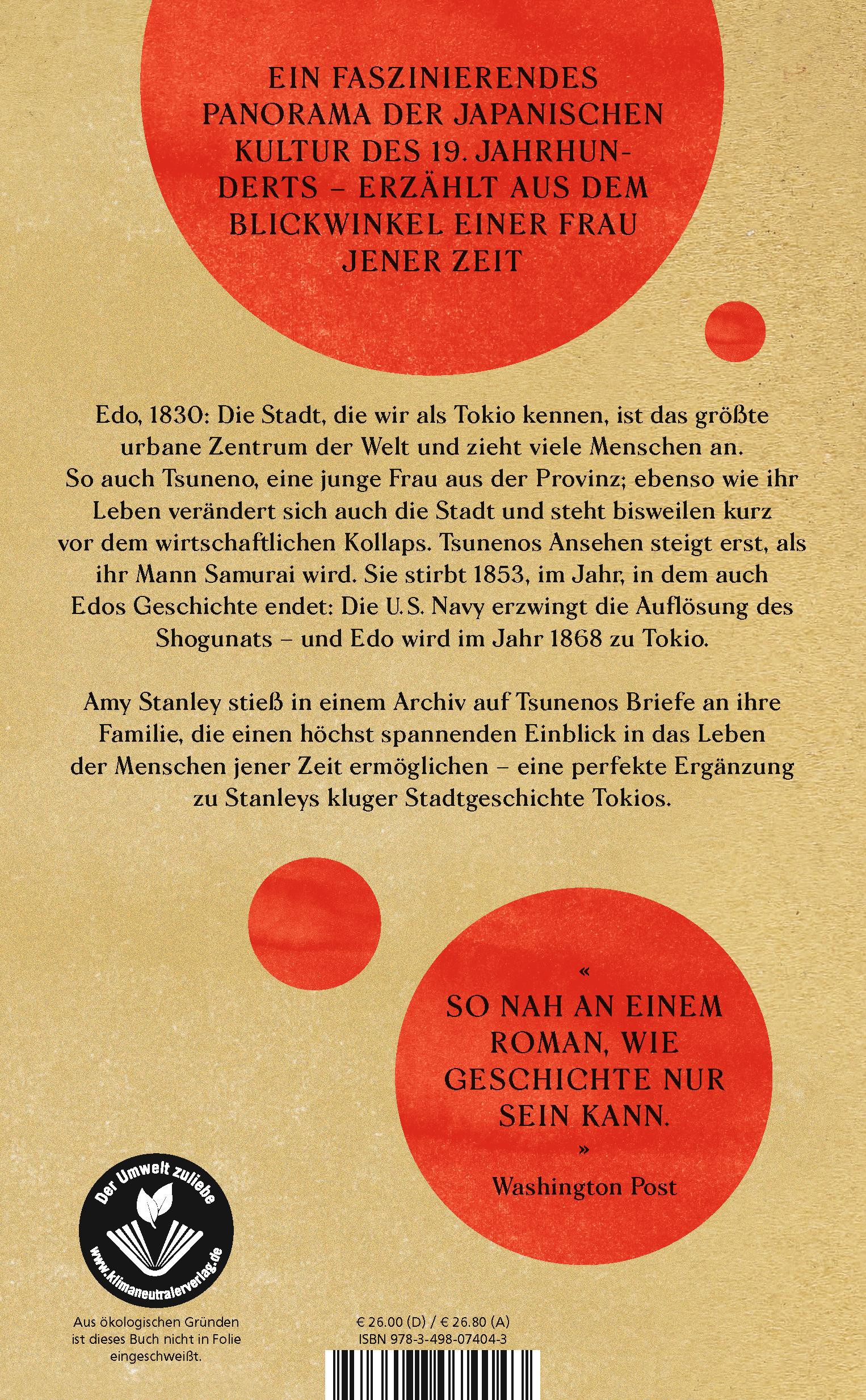 Rückseitencover Tsunenos Reise