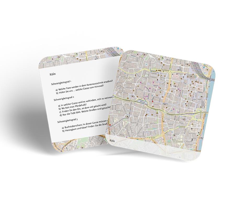 Beispielinhalt (Bild) Stadtkarten-Quiz Großstädte in Deutschland