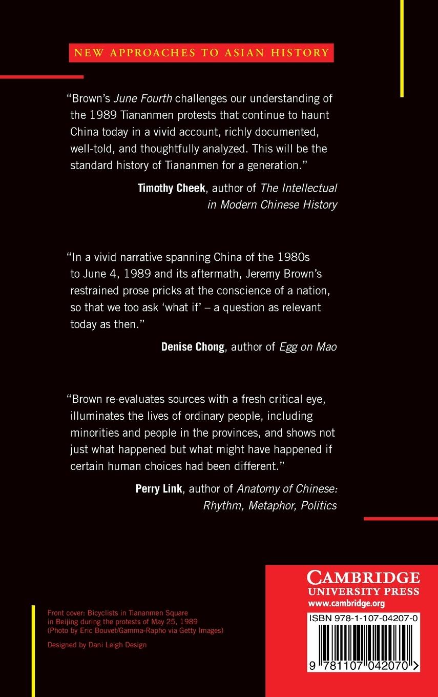 Rückseitencover June Fourth