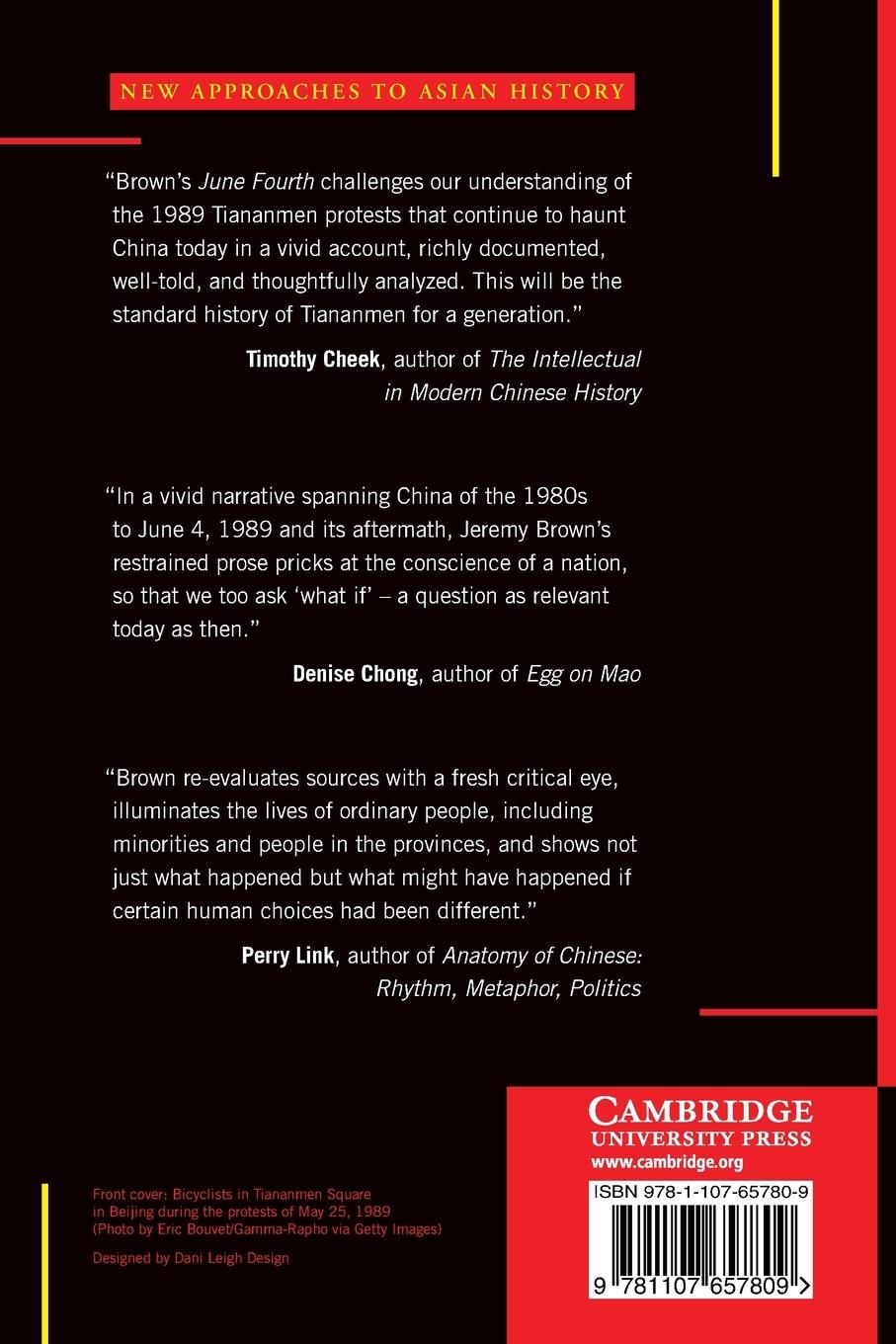 Rückseitencover June Fourth