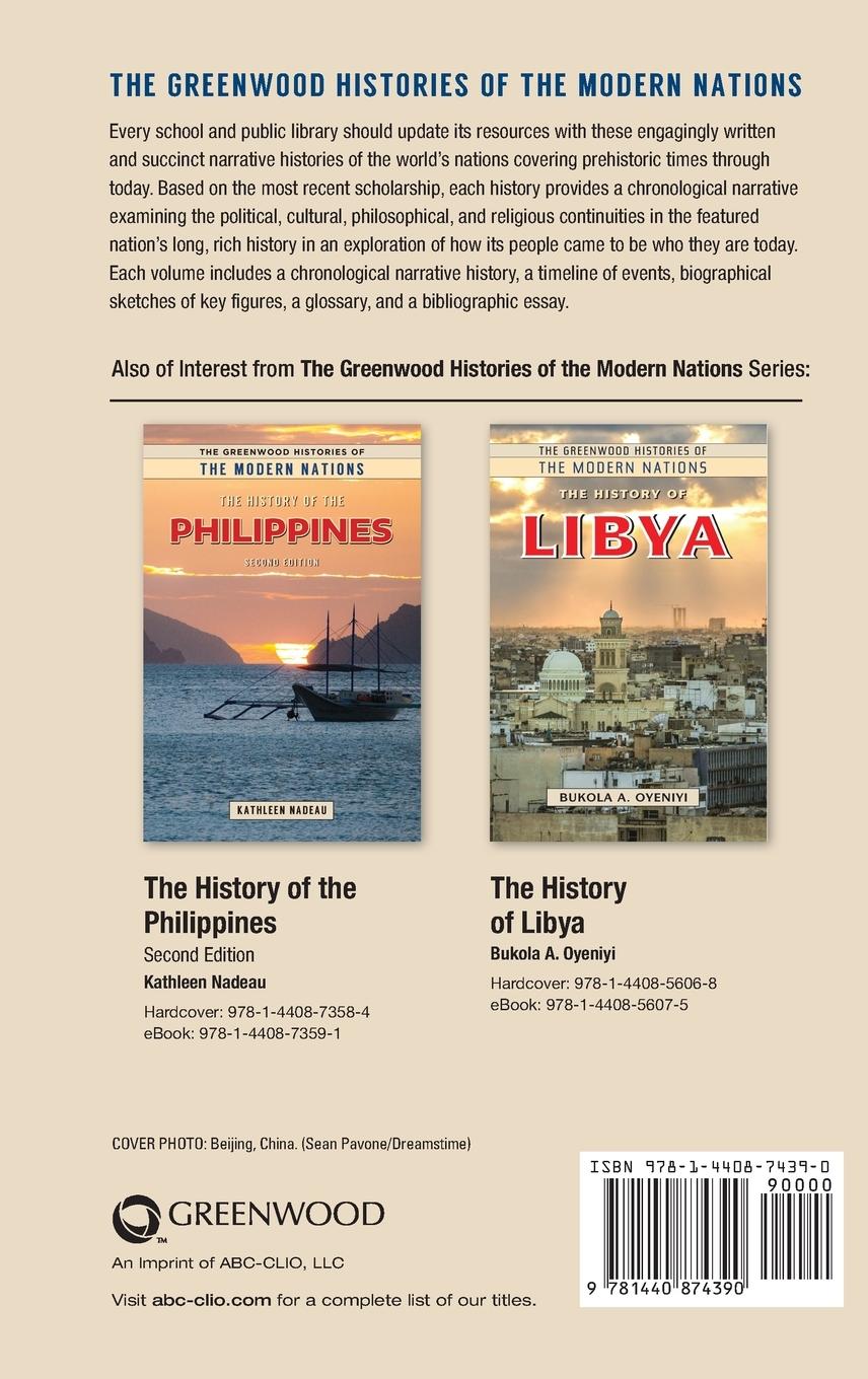 Rückseitencover The History of China