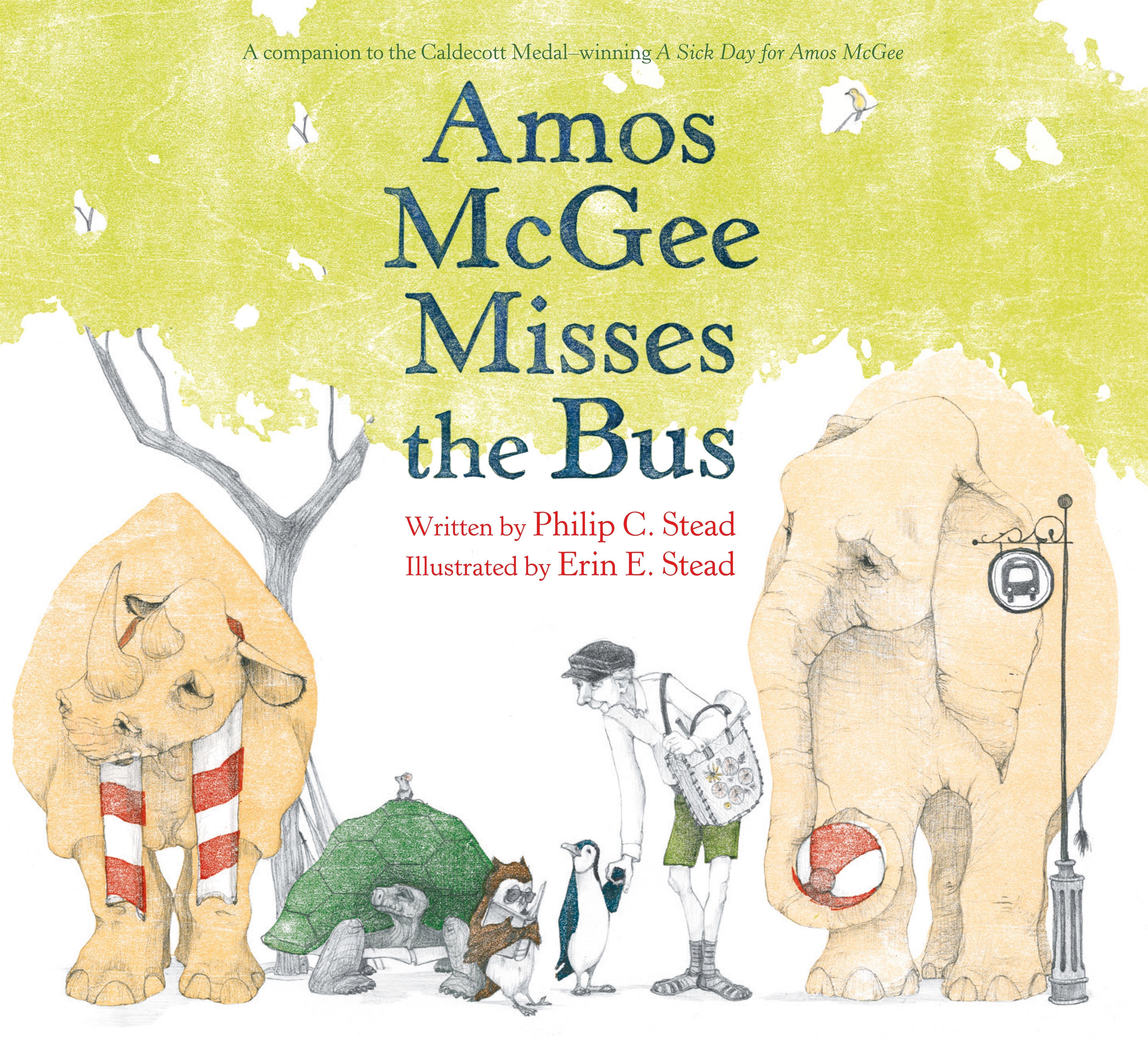 Vorderes Coverbild Amos McGee Misses the Bus