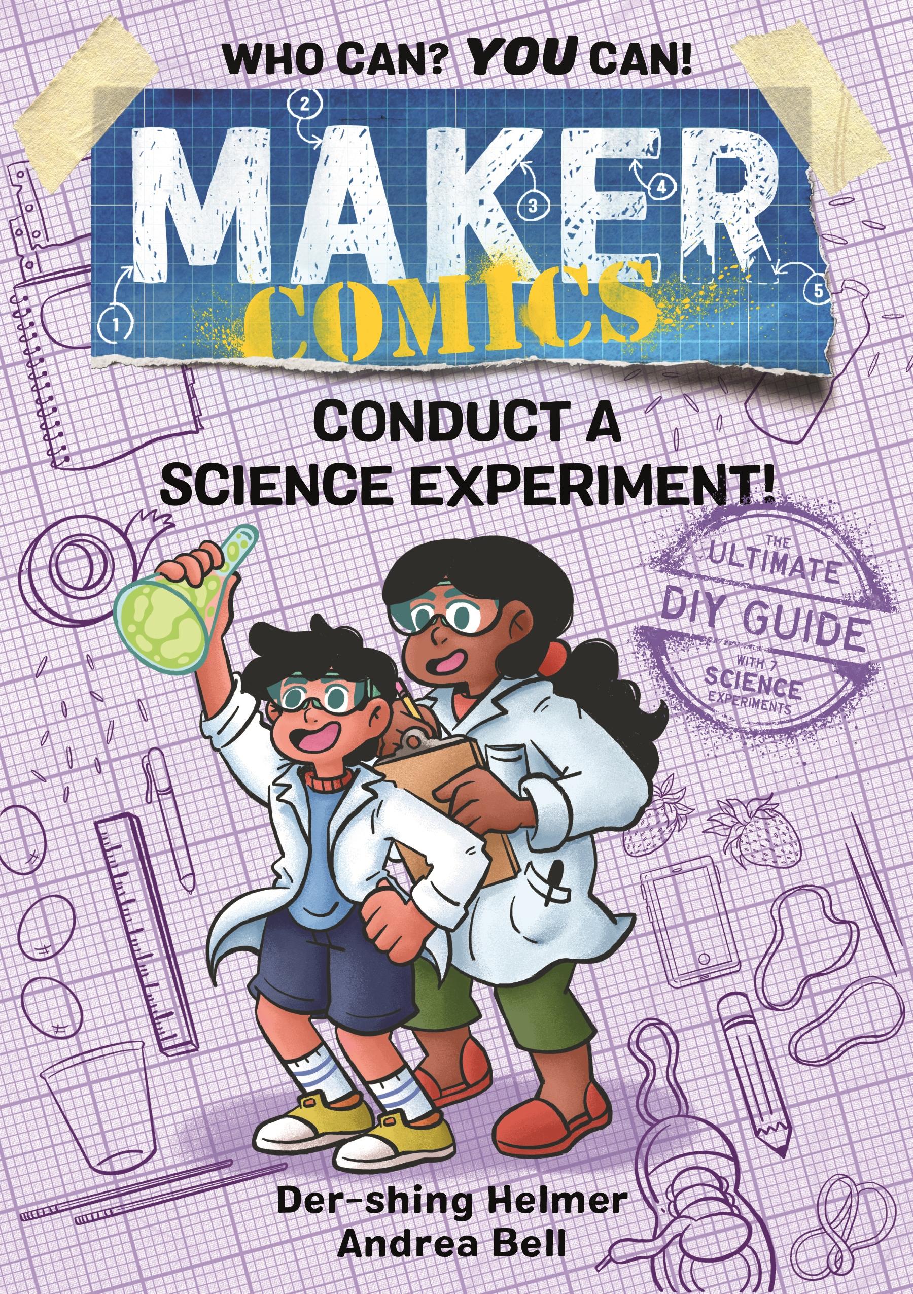 Vorderes Coverbild Maker Comics: Conduct a Science Experiment!