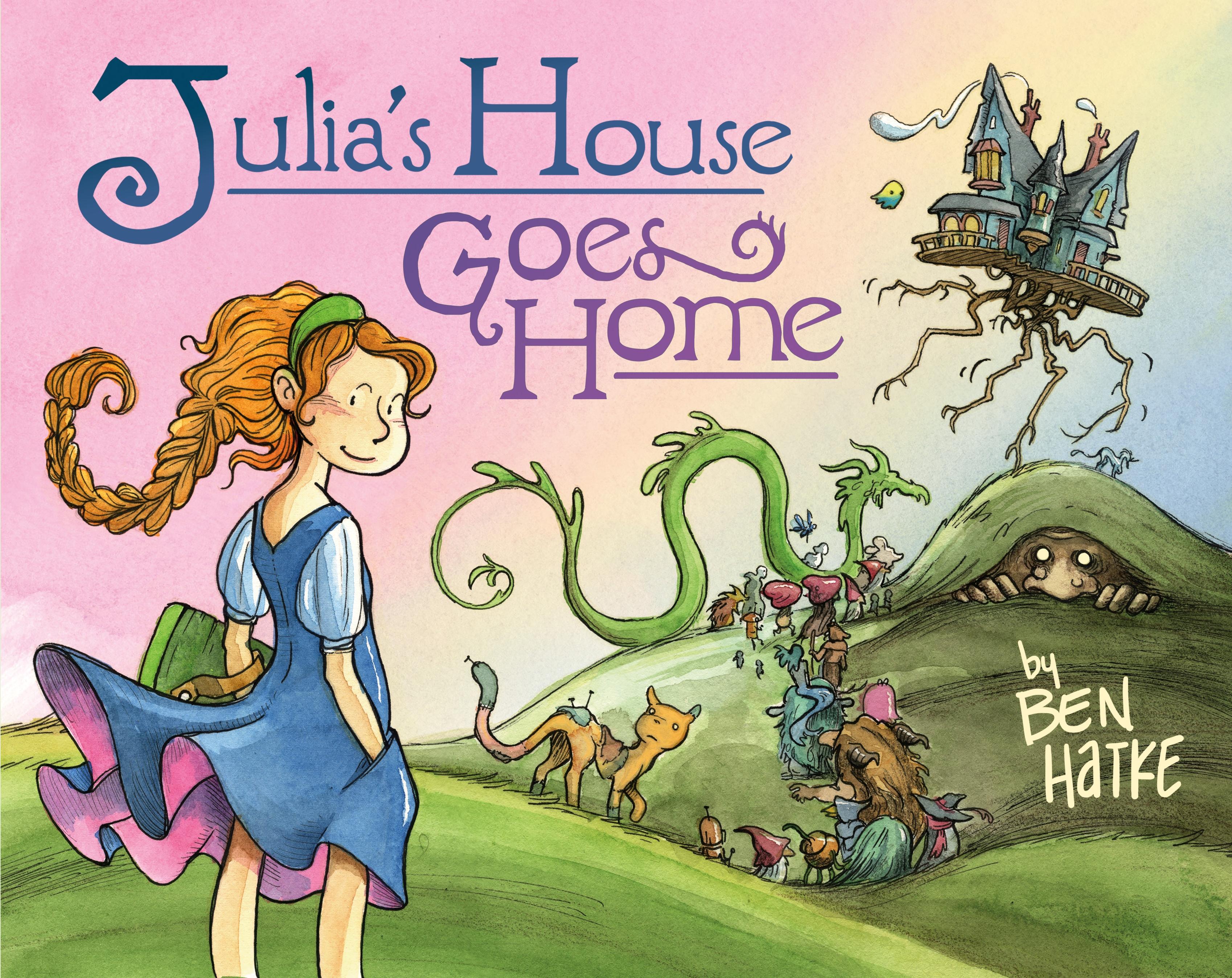 Vorderes Coverbild Julia's House Goes Home