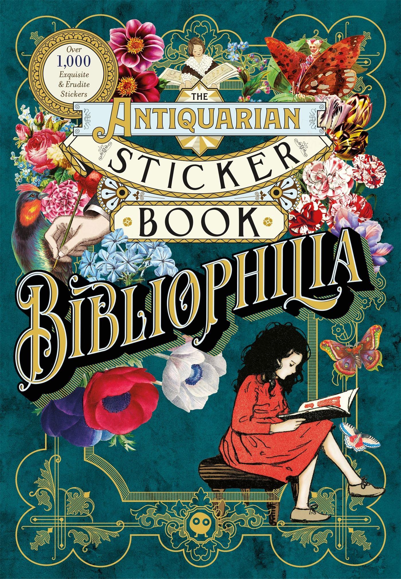 Vorderes Coverbild The Antiquarian Sticker Book: Bibliophilia