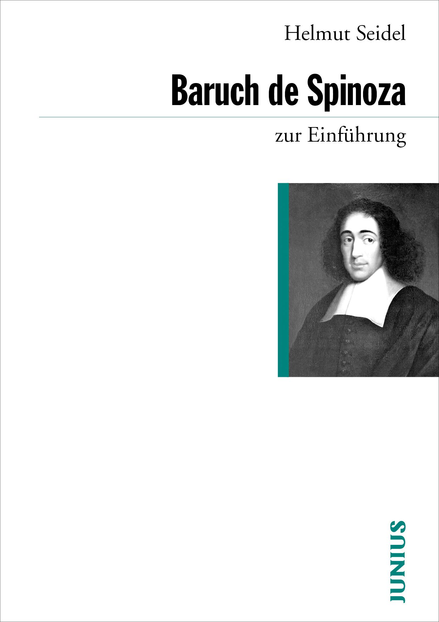 Vorderes Coverbild Baruch de Spinoza zur Einführung