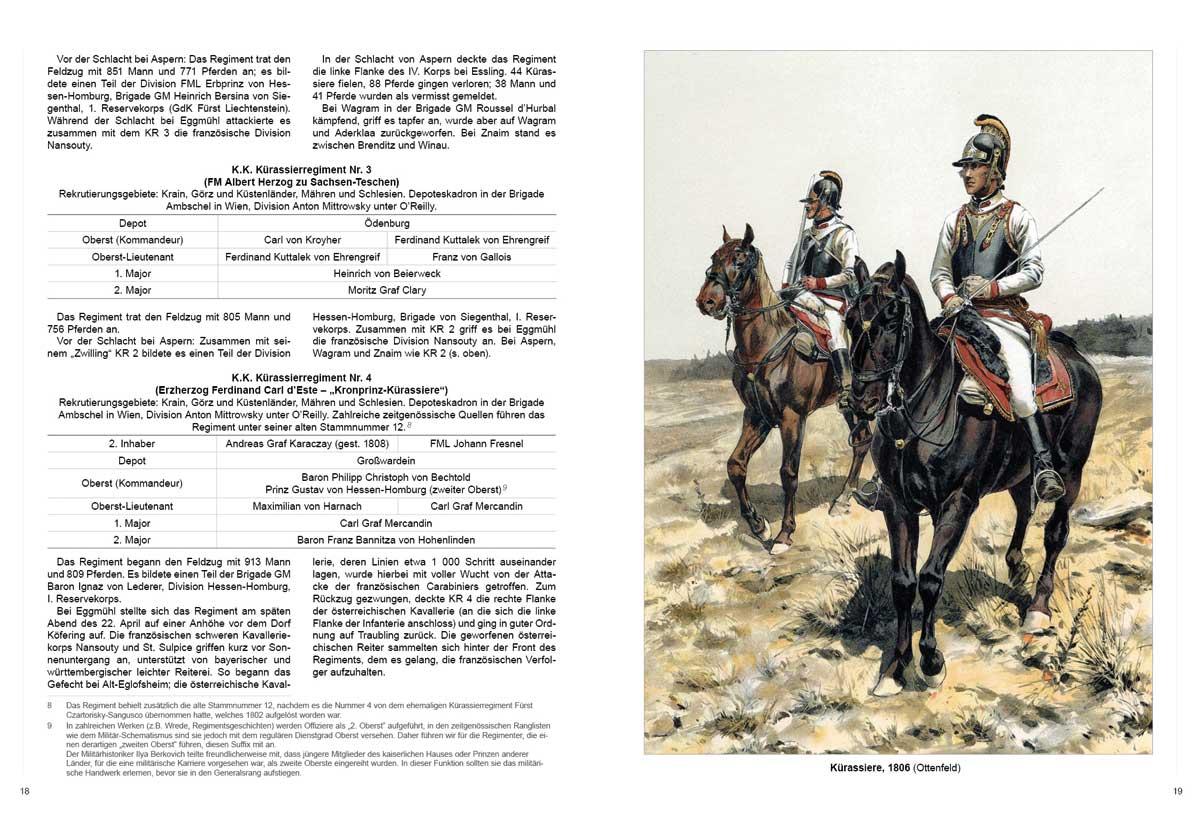 Beispielinhalt (Bild) Die Österreichische Armee von 1805 bis 1809