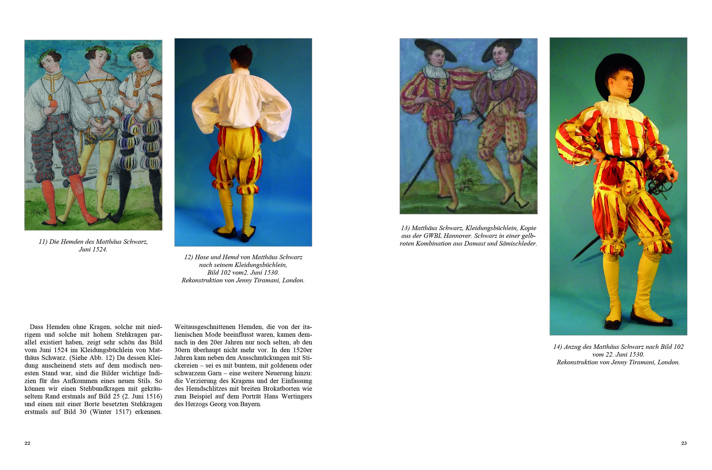 Beispielinhalt (Bild) Kleidung & Waffen der Dürerzei