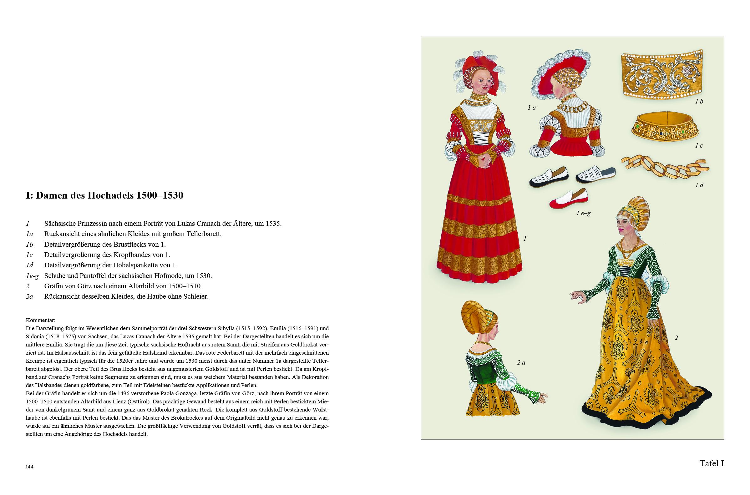 Beispielinhalt (Bild) Kleidung & Waffen der Dürerzei