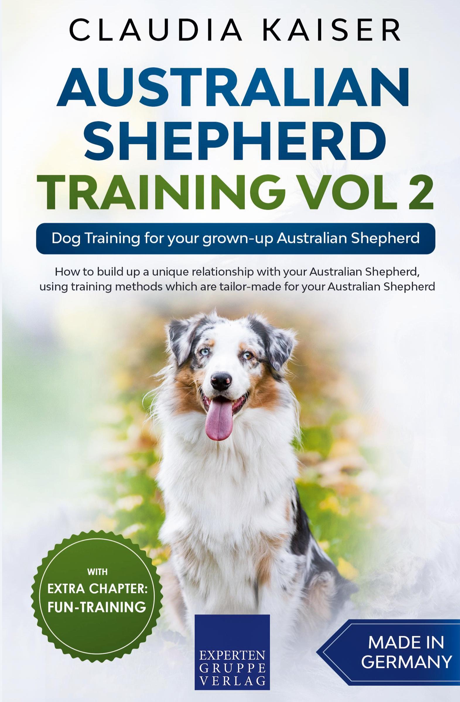Vorderes Coverbild Australian Shepherd Training Vol 2