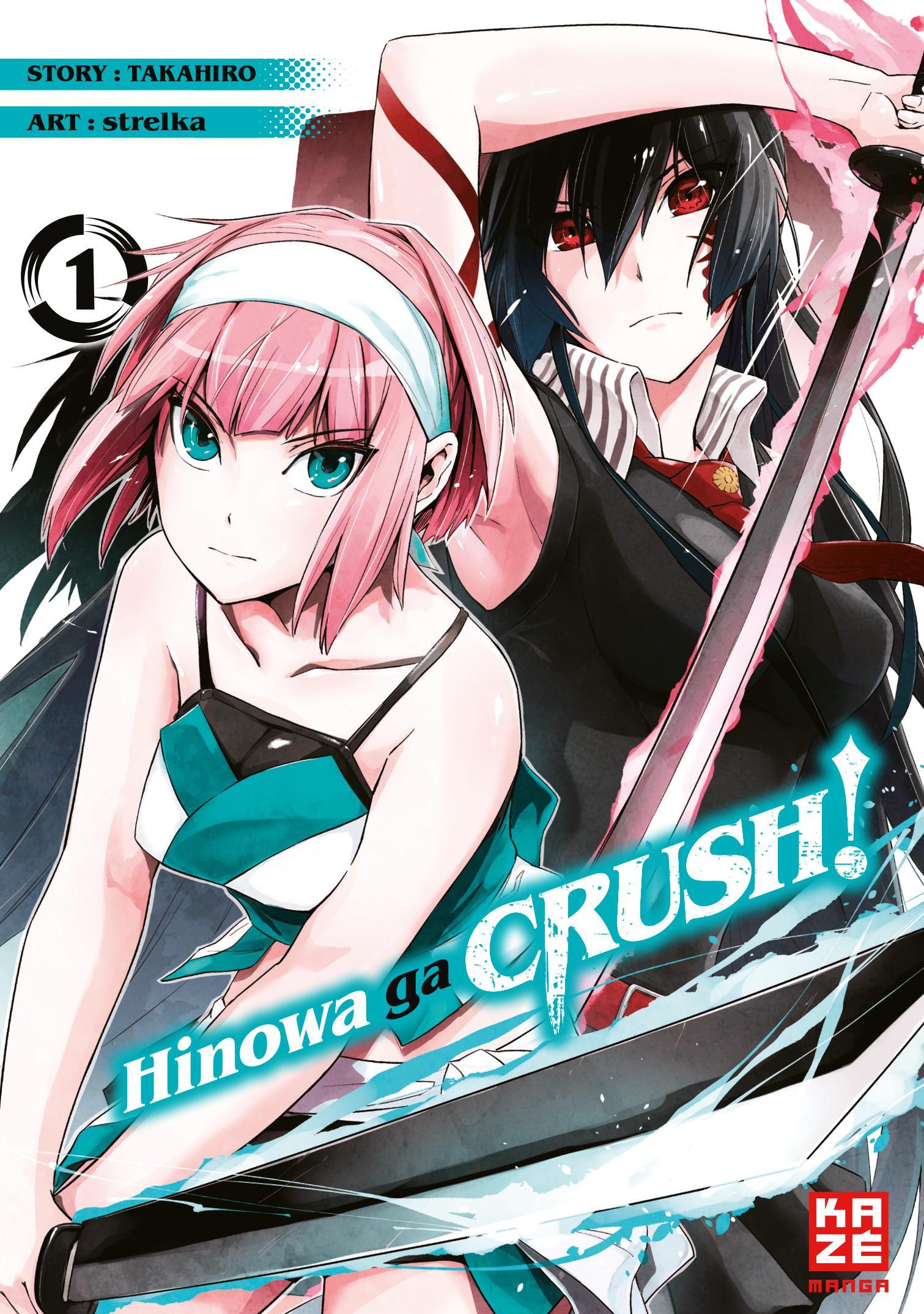 Vorderes Coverbild Hinowa ga CRUSH! - Band 1