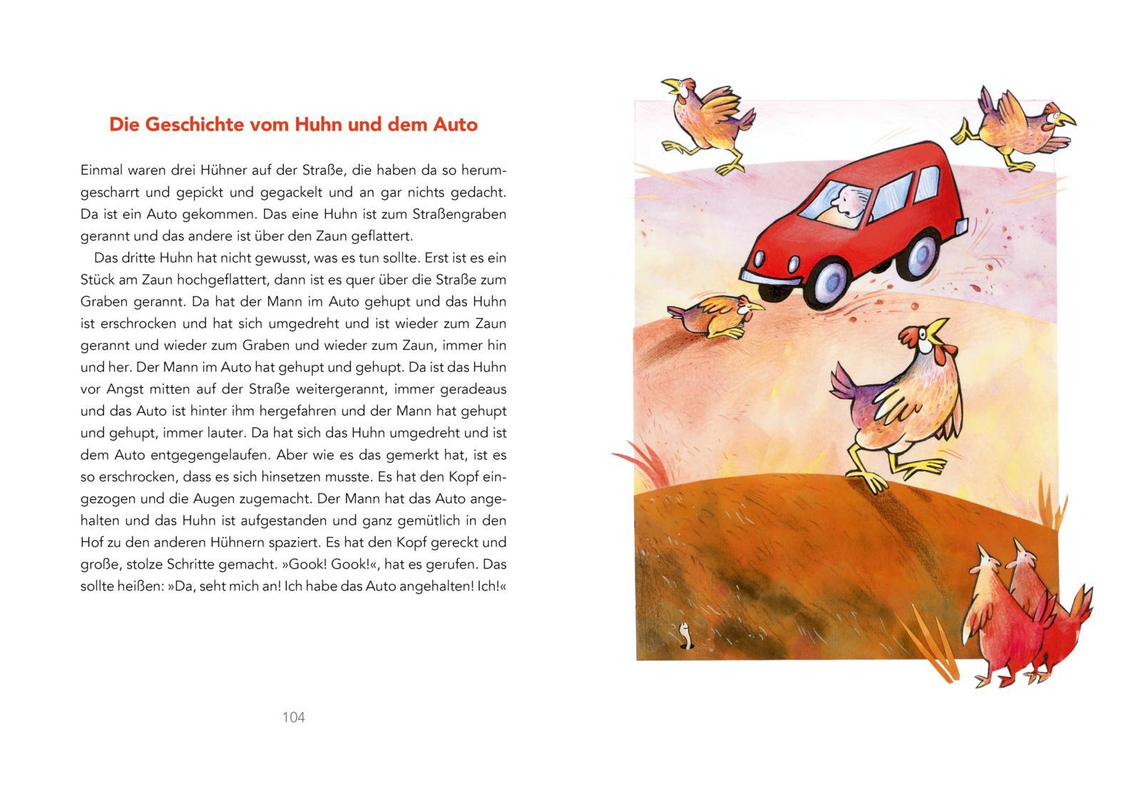 Beispielinhalt (Bild) Das große Geschichtenbuch zum Lachen und Staunen