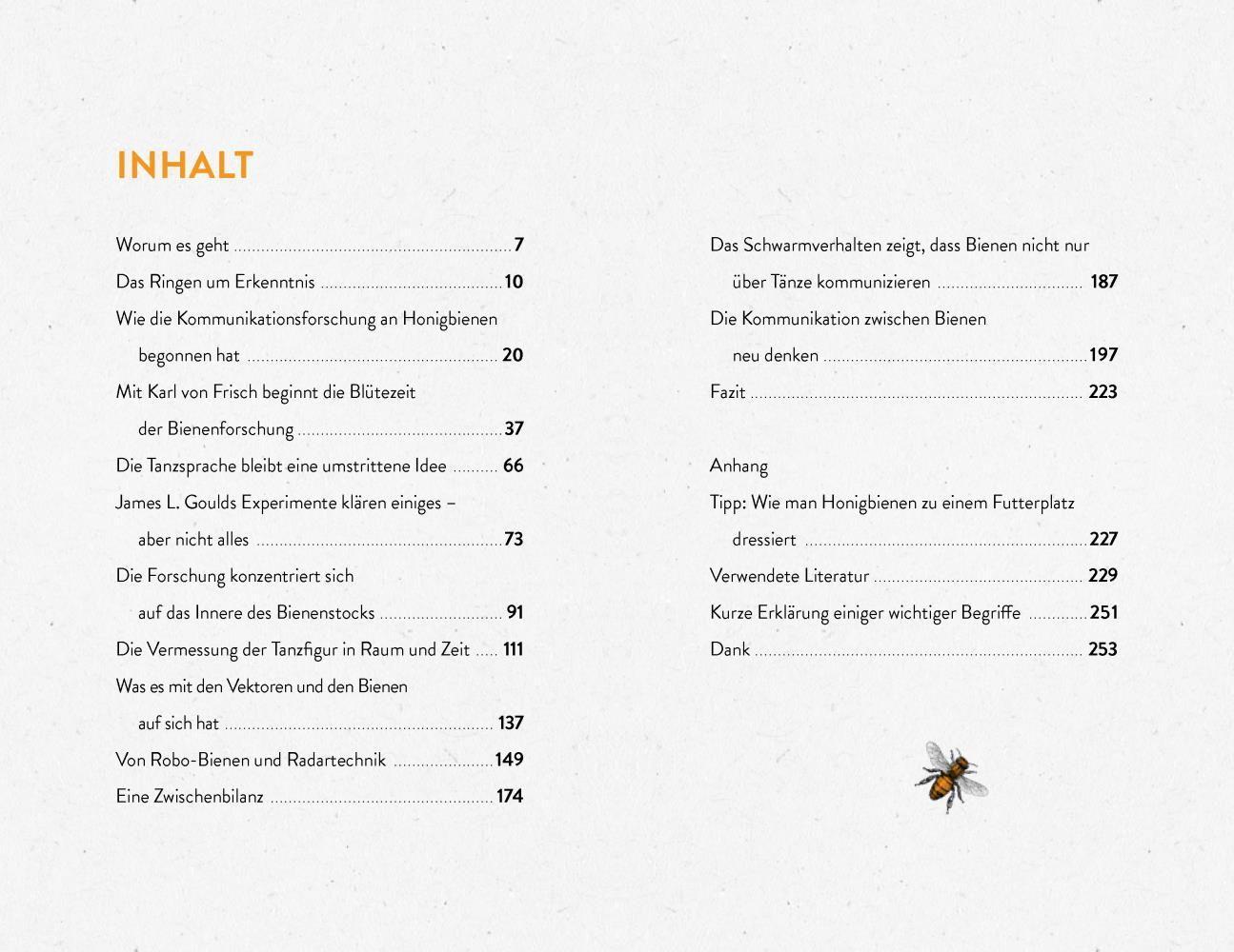 Beispielinhalt (Bild) Die Sprache der Bienen