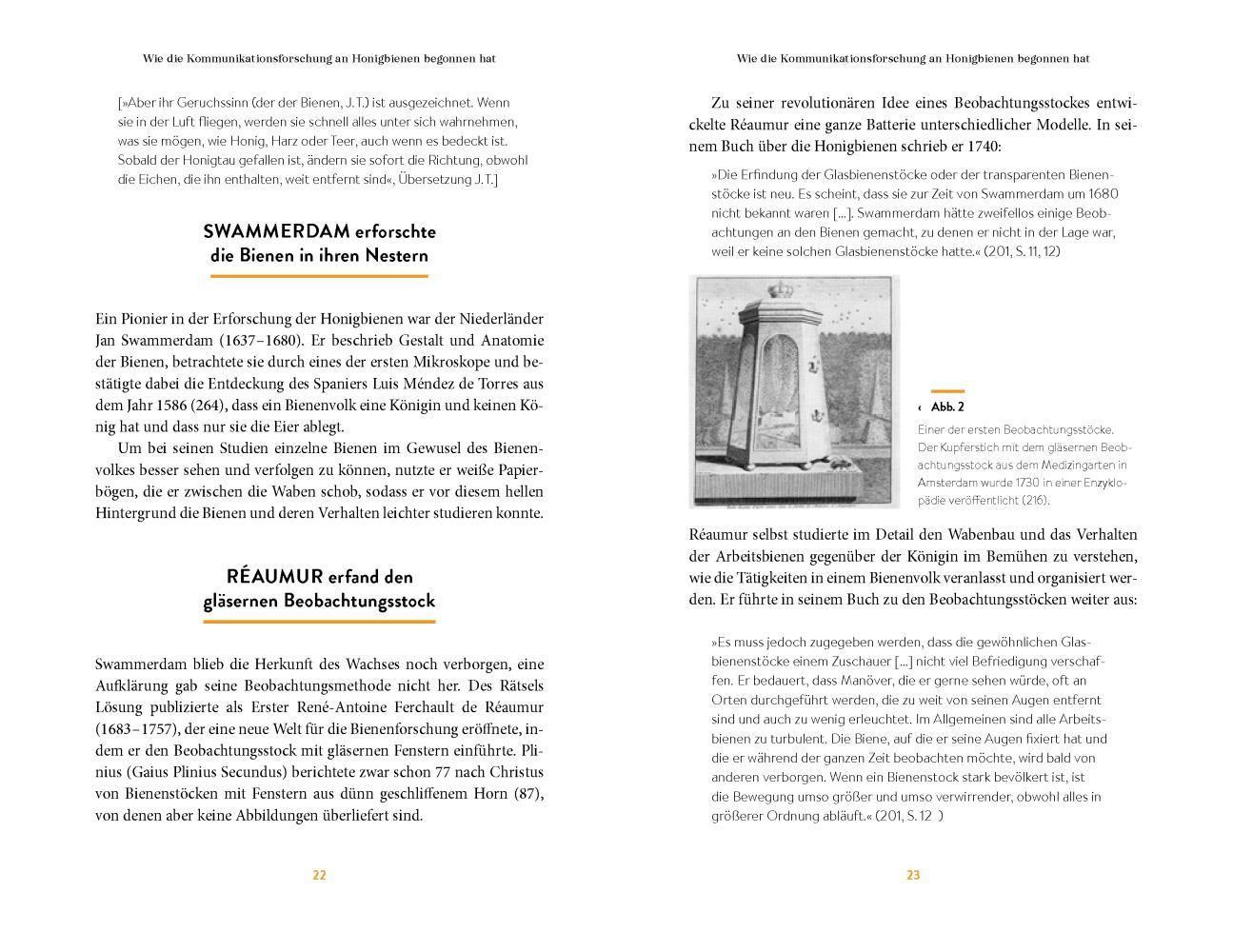 Beispielinhalt (Bild) Die Sprache der Bienen