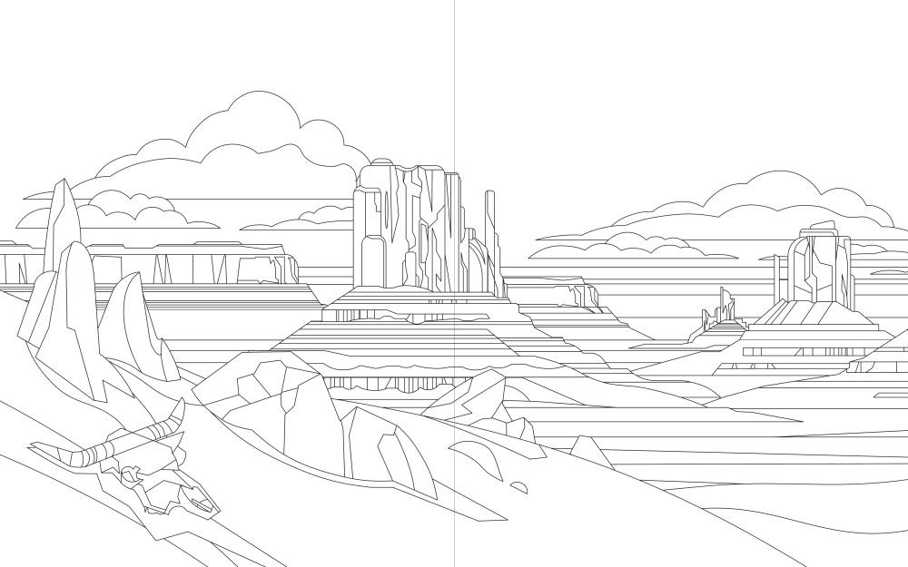 Beispielinhalt (Bild) Outlines