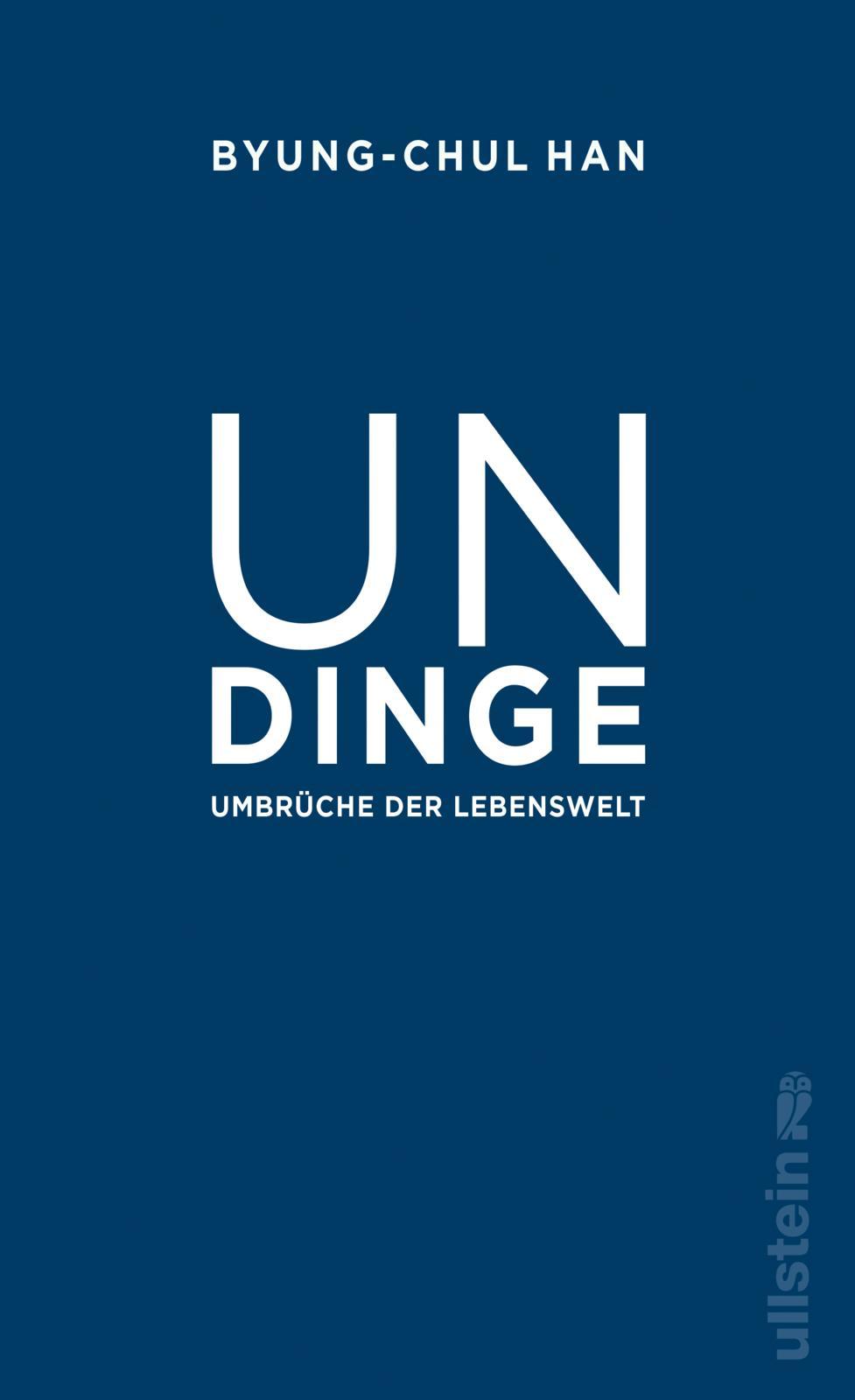 Vorderes Coverbild Undinge