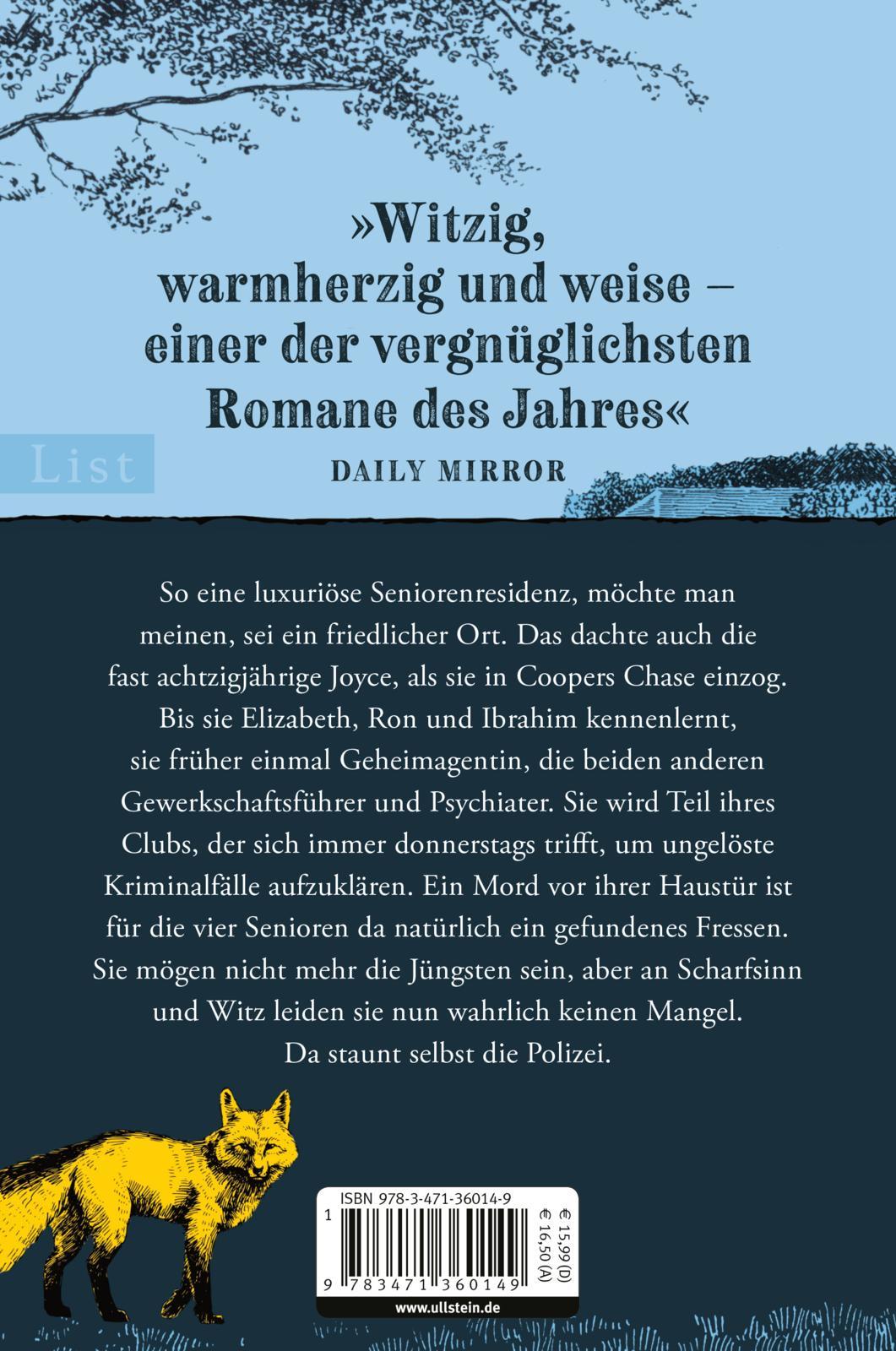 Rückseitencover Der Donnerstagsmordclub