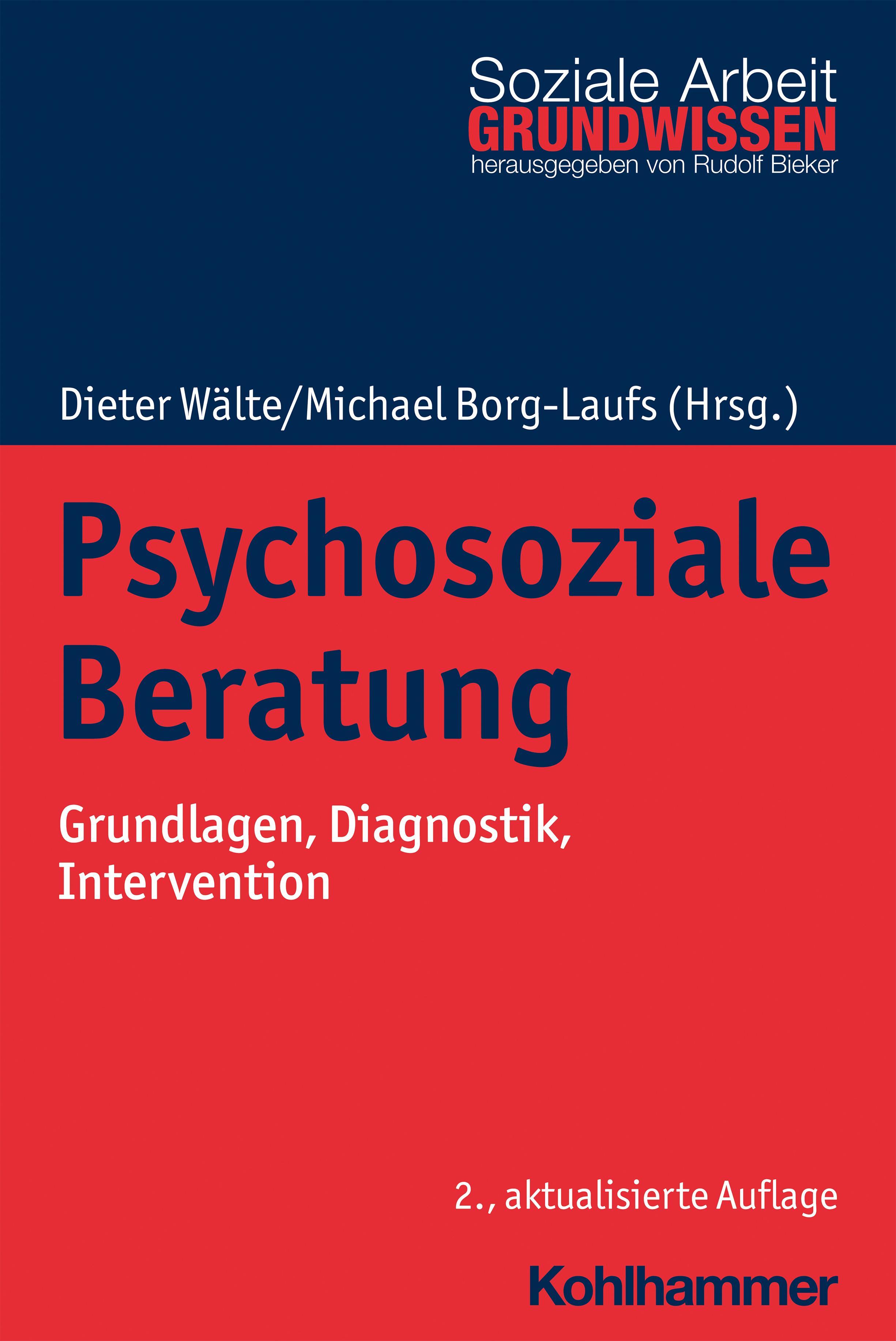 Vorderes Coverbild Psychosoziale Beratung