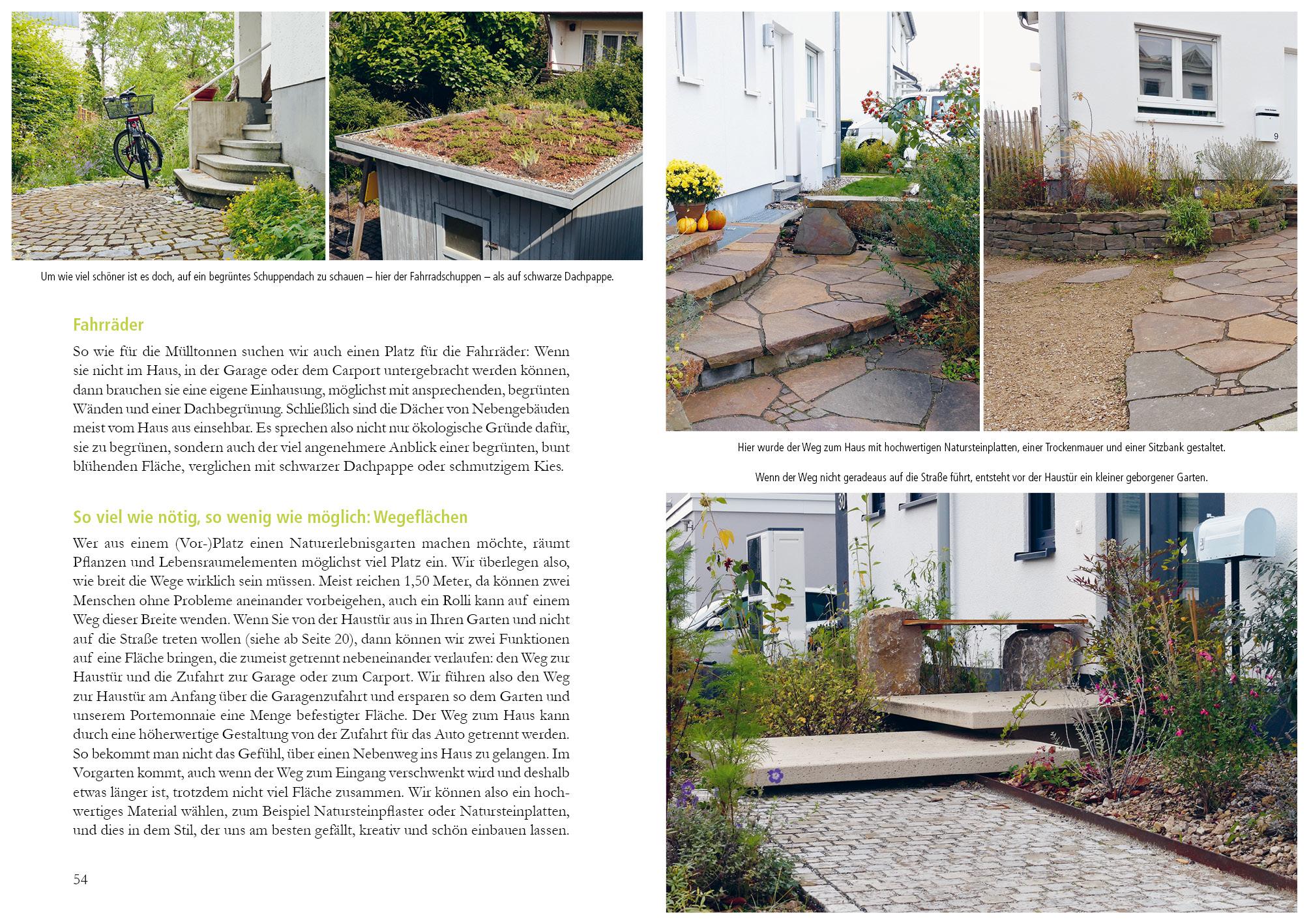 Beispielinhalt (Bild) Kleiner Garten naturnah