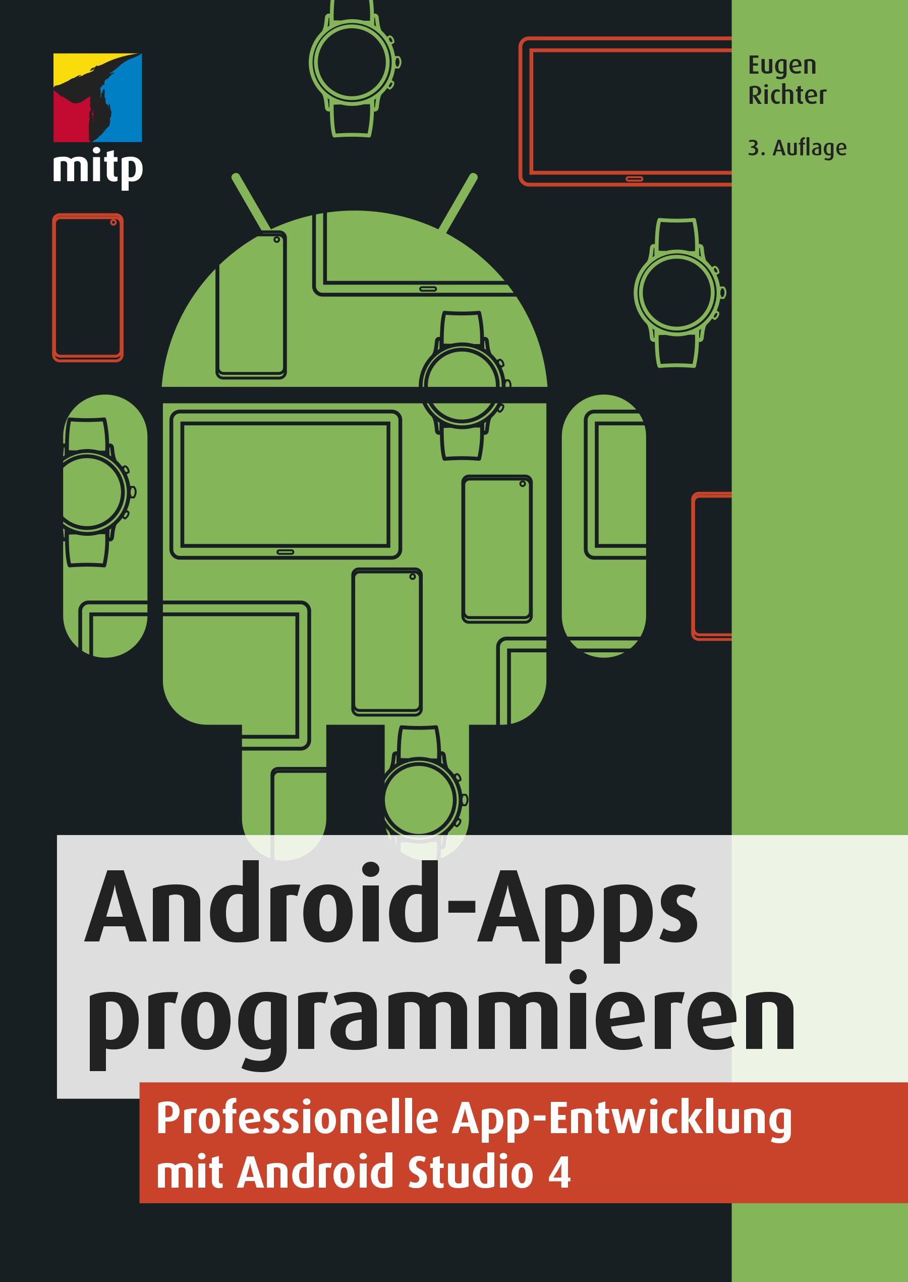 Vorderes Coverbild Android-Apps programmieren