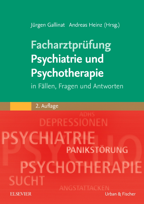 Vorderes Coverbild Facharztprüfung Psychiatrie und Psychotherapie