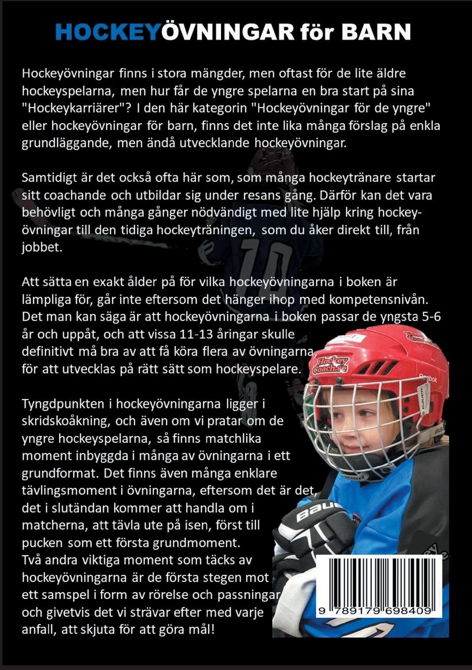 Rückseitencover Hockeyövningar för barn