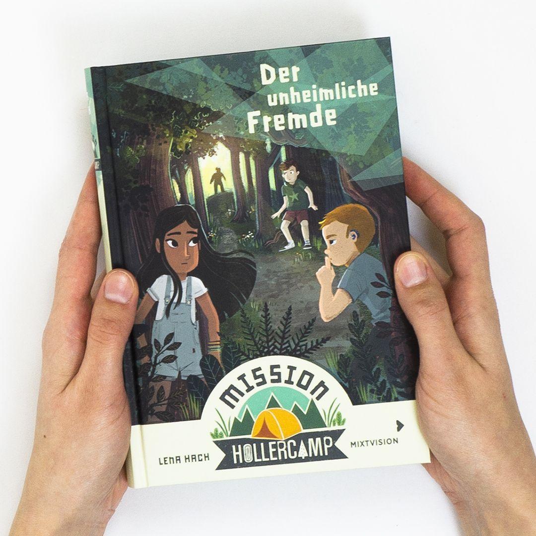 Beispielinhalt (Bild) Mission Hollercamp Band 1 - Der unheimliche Fremde