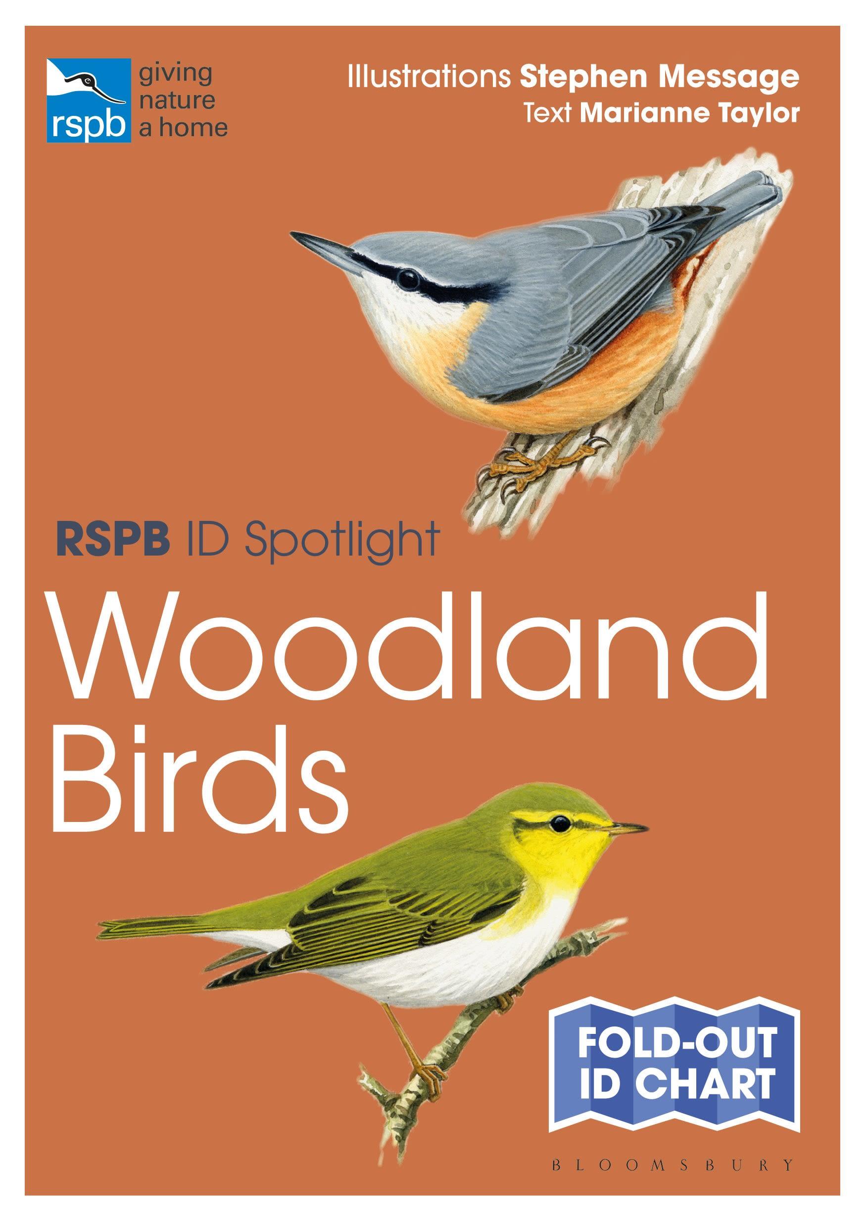 Vorderes Coverbild RSPB ID Spotlight - Woodland Birds