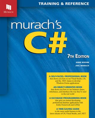 Vorderes Coverbild Murach's C# (7th Edition)