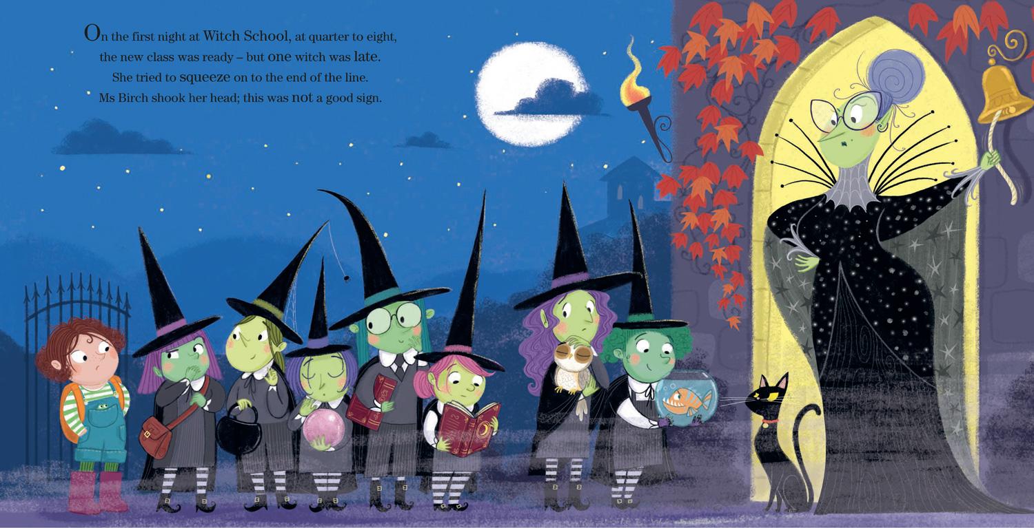 Beispielinhalt (Bild) The Green-Fingered Witch