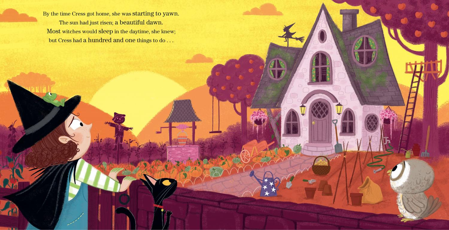 Beispielinhalt (Bild) The Green-Fingered Witch