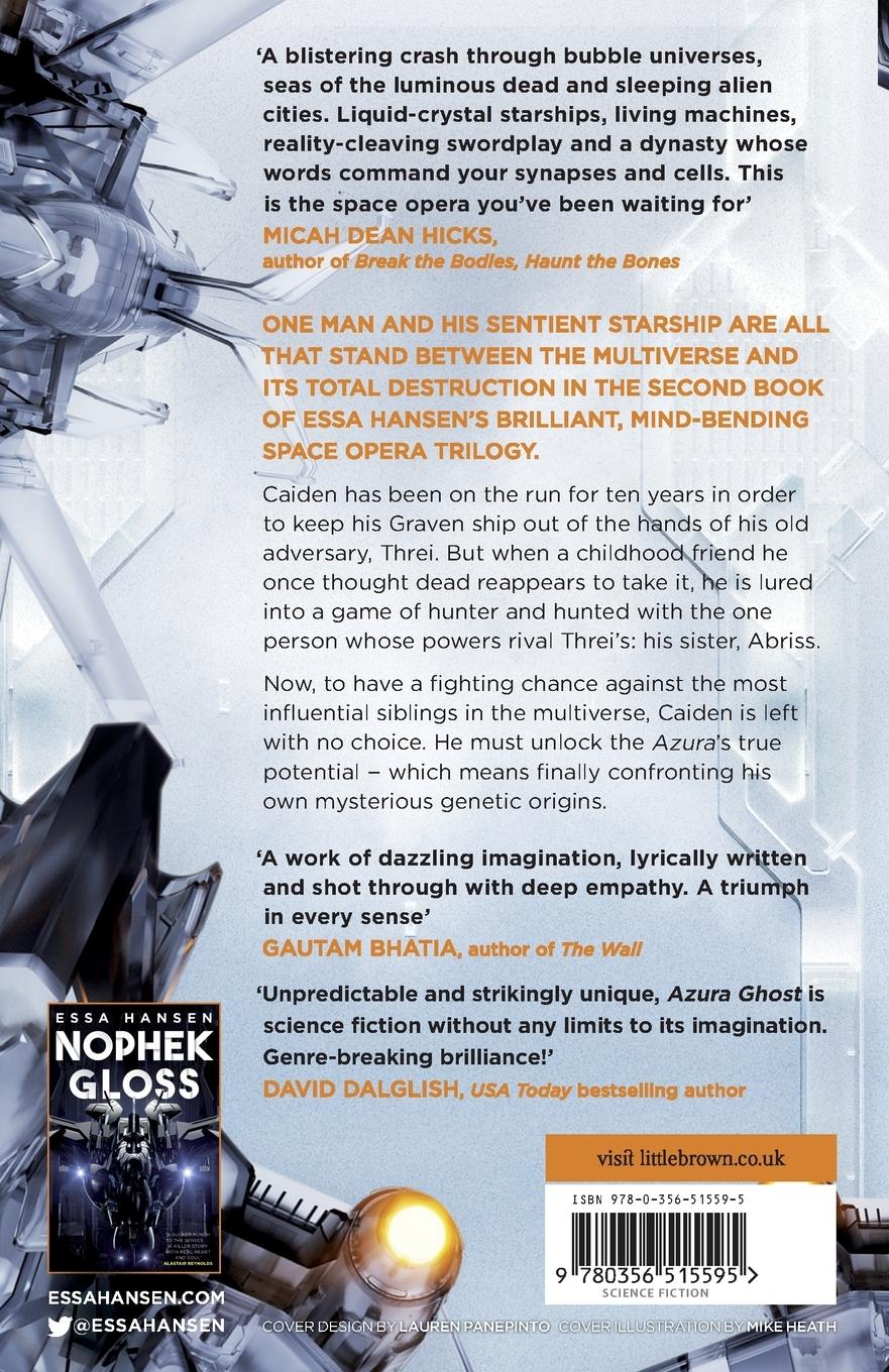 Rückseitencover Azura Ghost