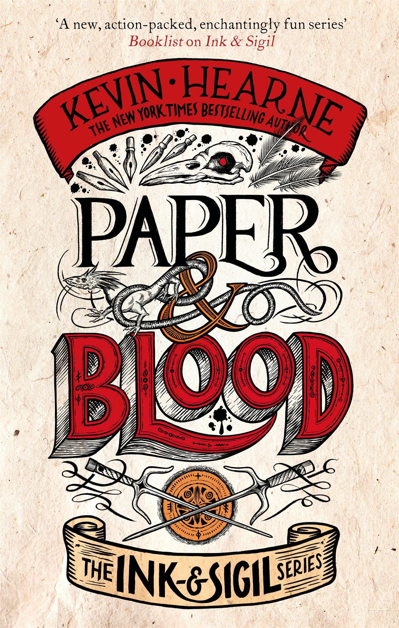 Vorderes Coverbild Paper & Blood