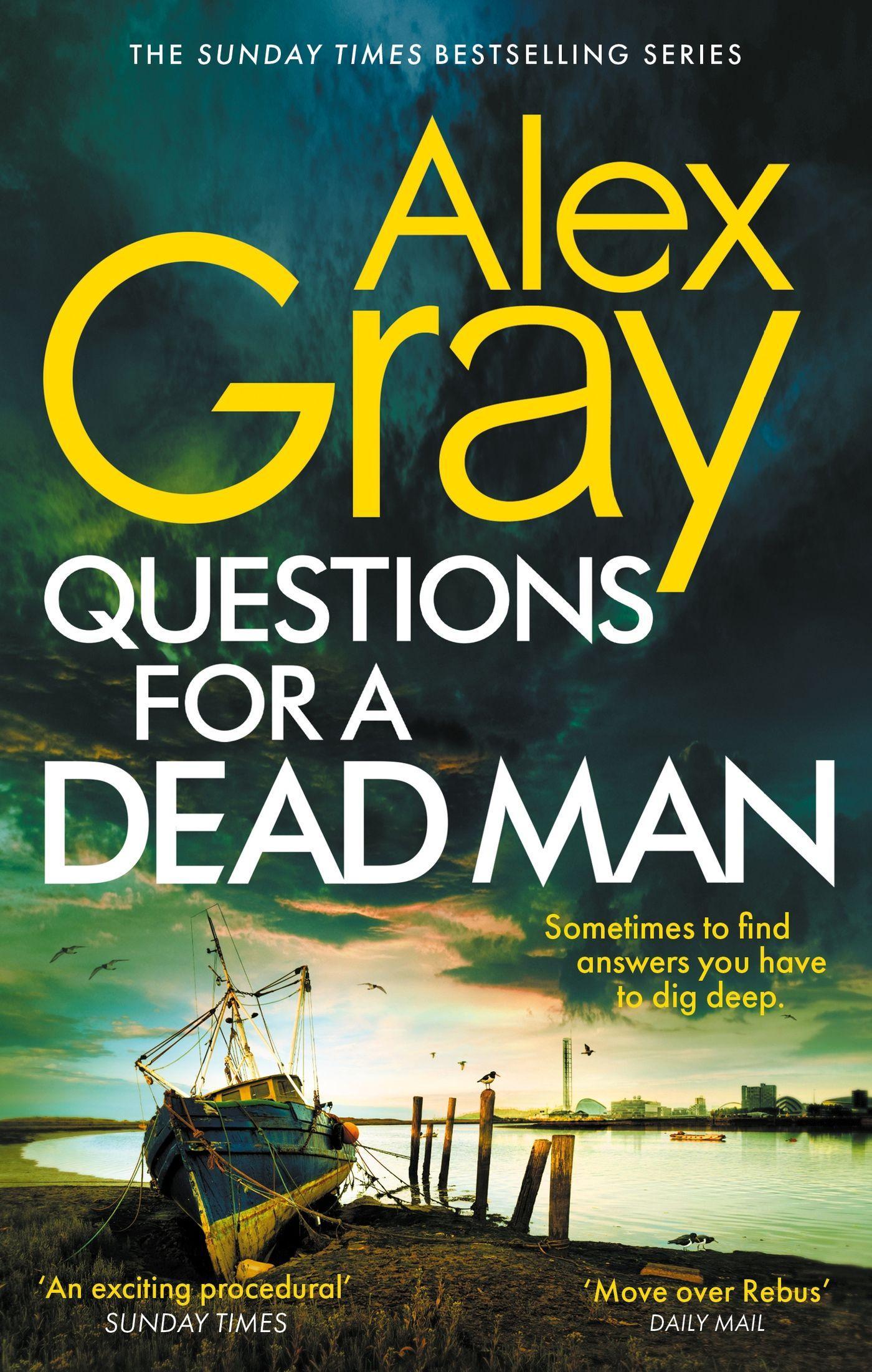 Vorderes Coverbild Questions for a Dead Man