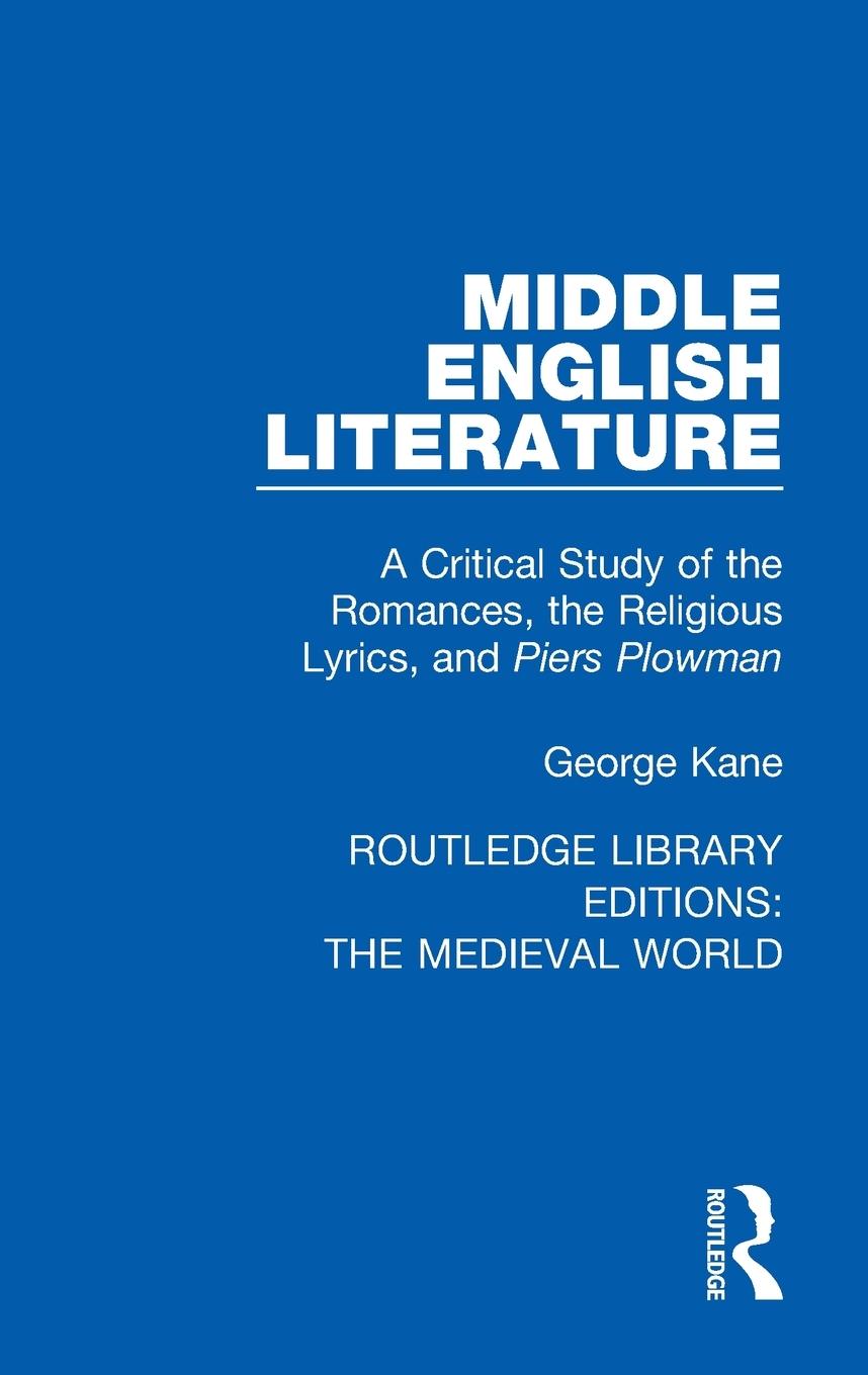 Vorderes Coverbild Middle English Literature
