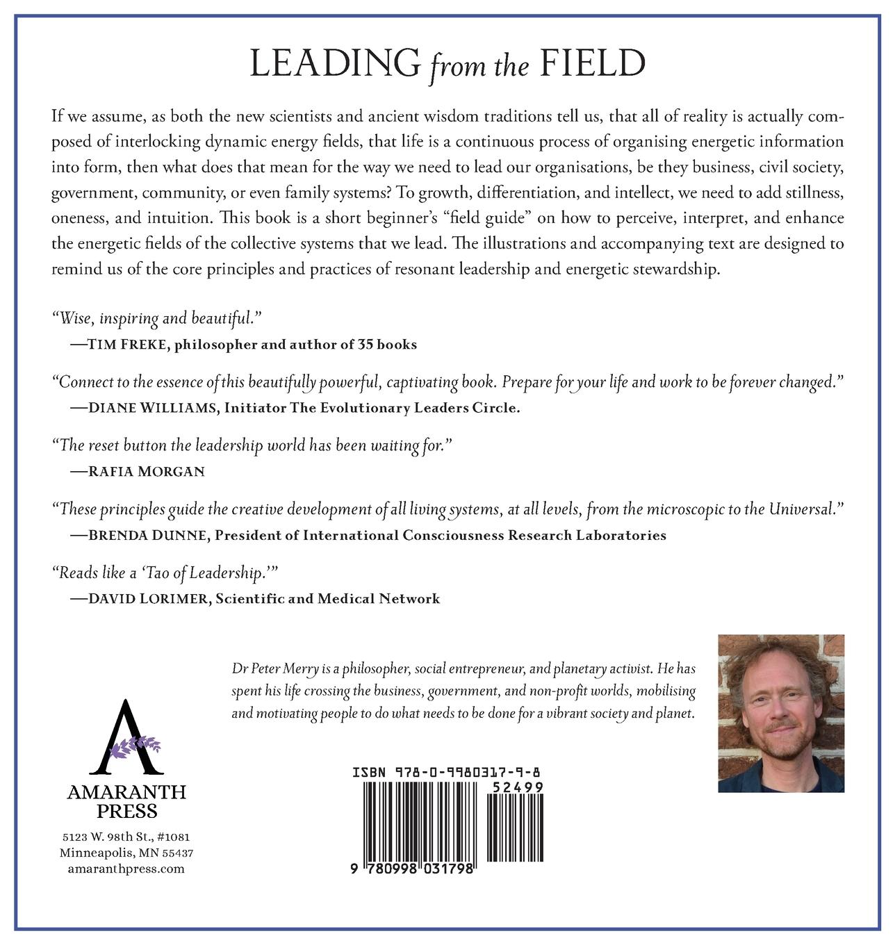 Rückseitencover Leading from the Field