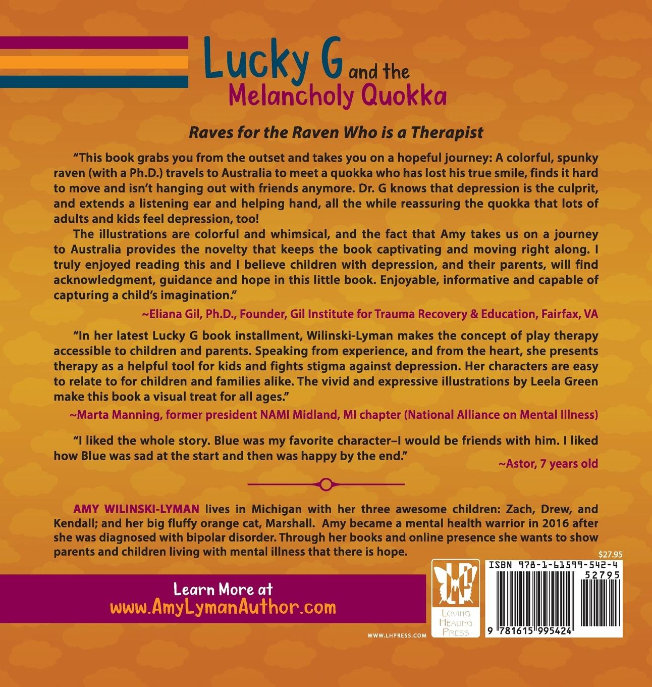 Rückseitencover Lucky G and the Melancholy Quokka
