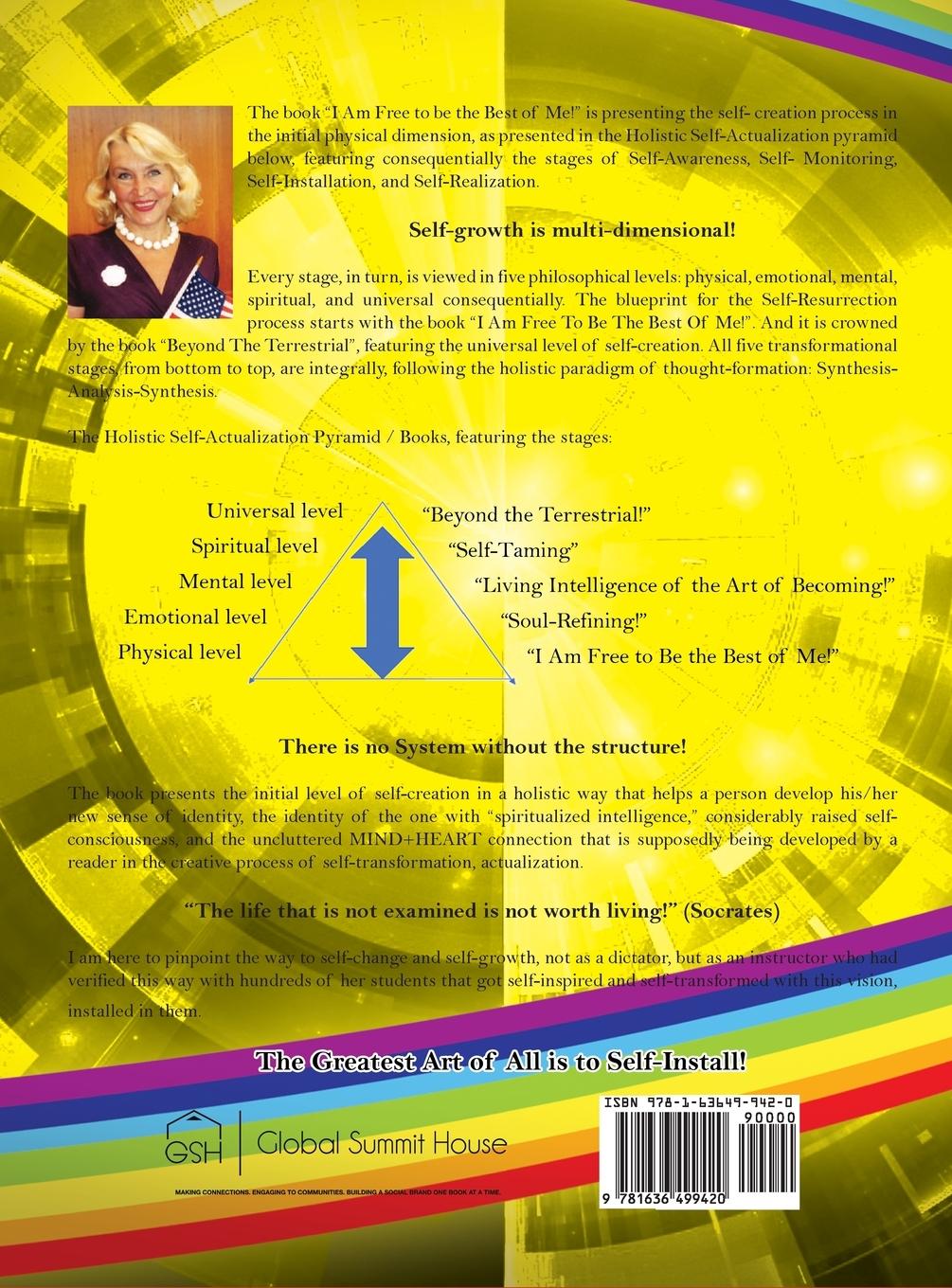 Rückseitencover I am Free to Be the Best of Me!