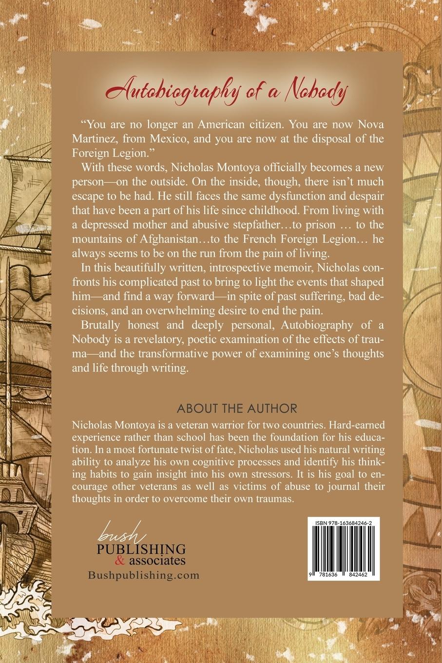 Rückseitencover Autobiography of a Nobody