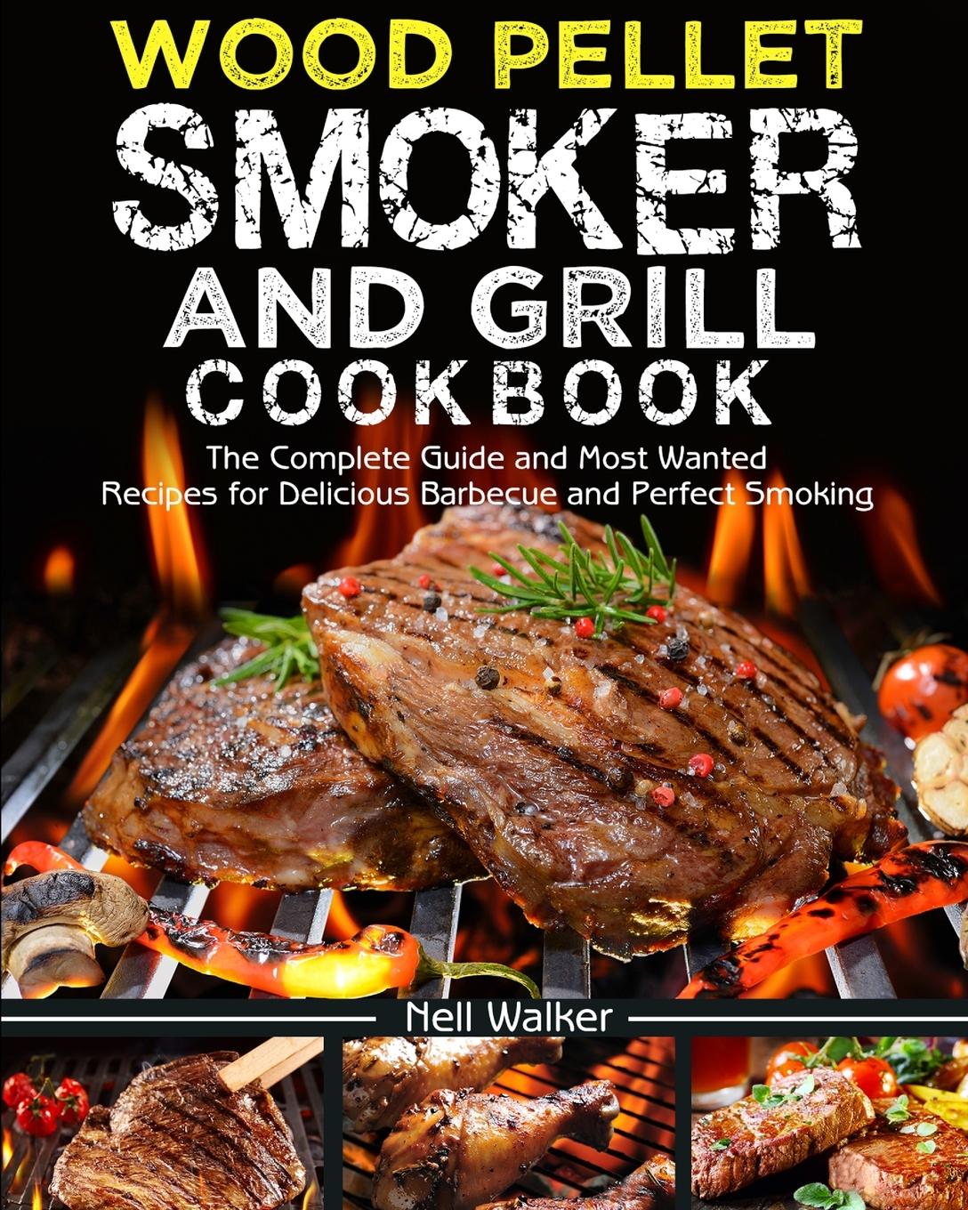 Vorderes Coverbild Wood Pellet Smoker and Grill Cookbook
